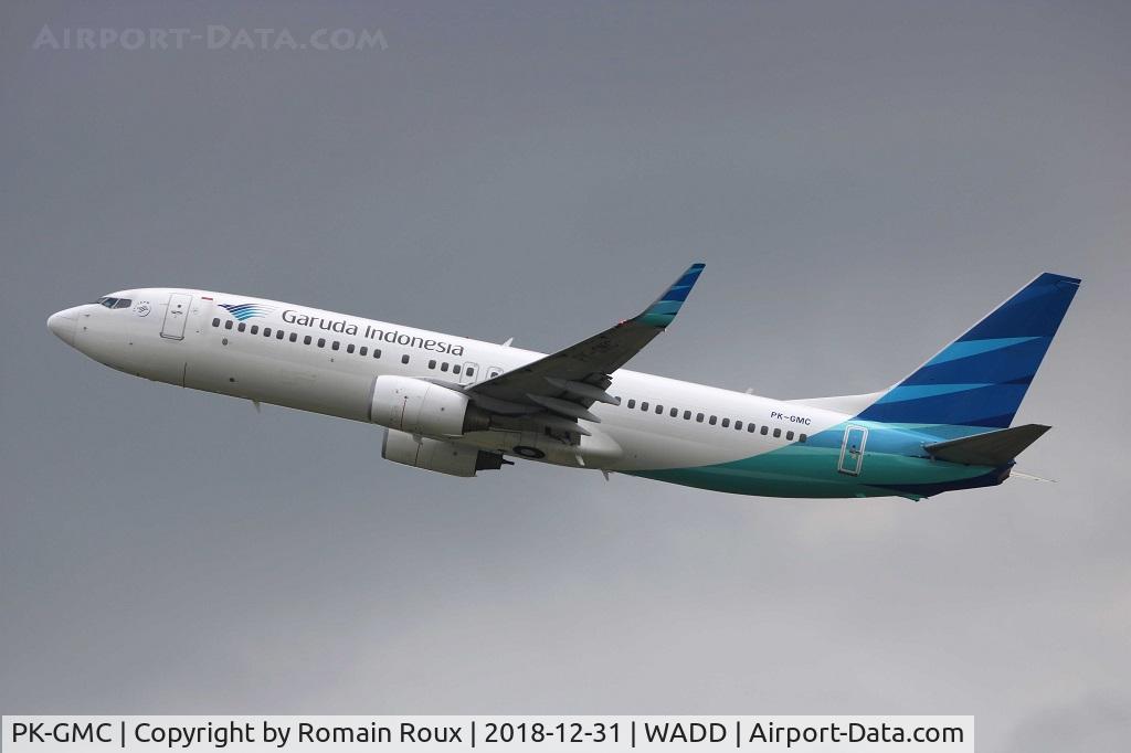 PK-GMC, 2009 Boeing 737-8U3 C/N 30155, Landing