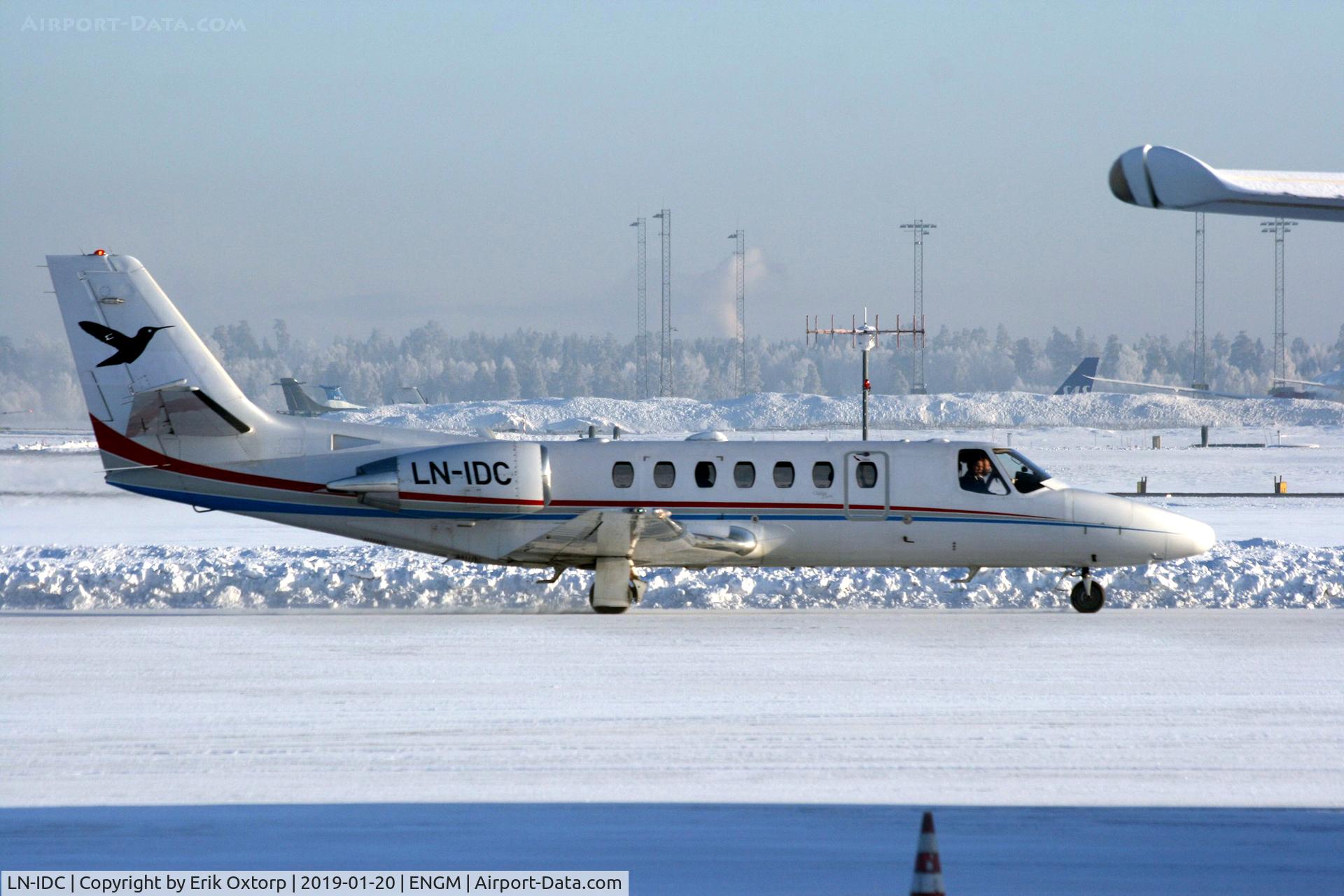 LN-IDC, 2004 Cessna 560 Citation Encore+ C/N 560-0652, LN-IDC in OSL