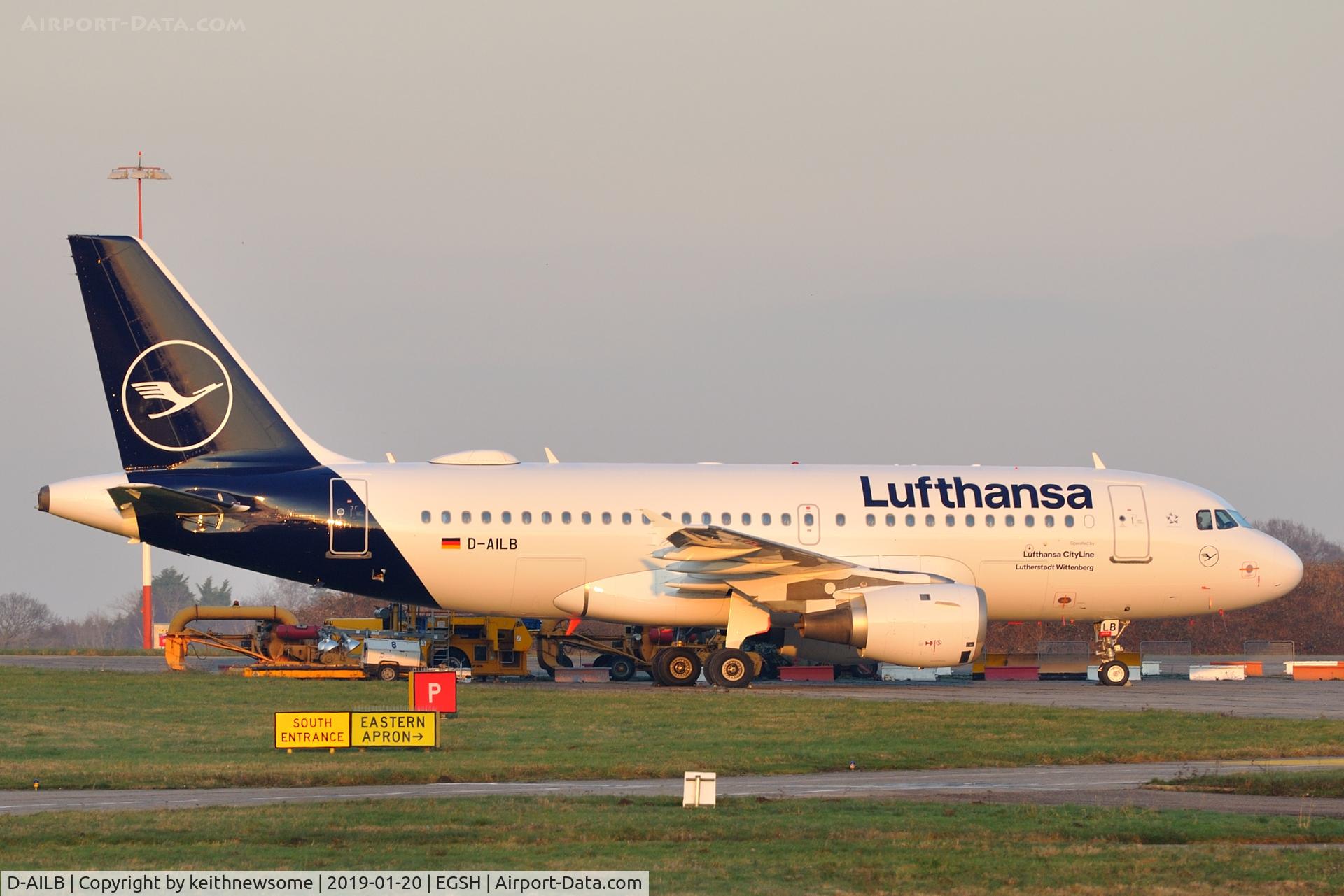 D-AILB, 1996 Airbus A319-114 C/N 610, Removed from spray shop.