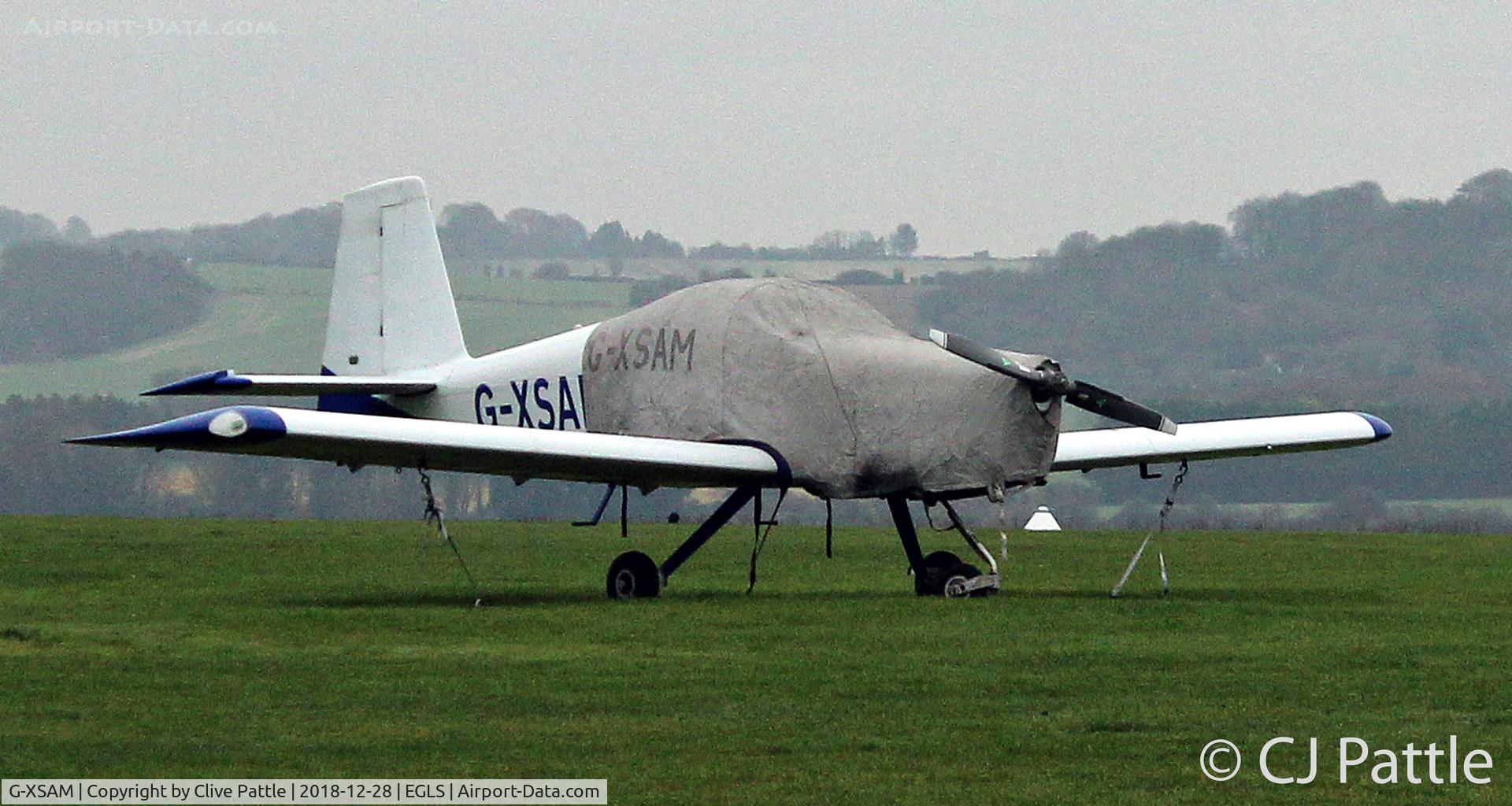 G-XSAM, 2002 Vans RV-9A C/N PFA 320-13797, Parked at Old Sarum