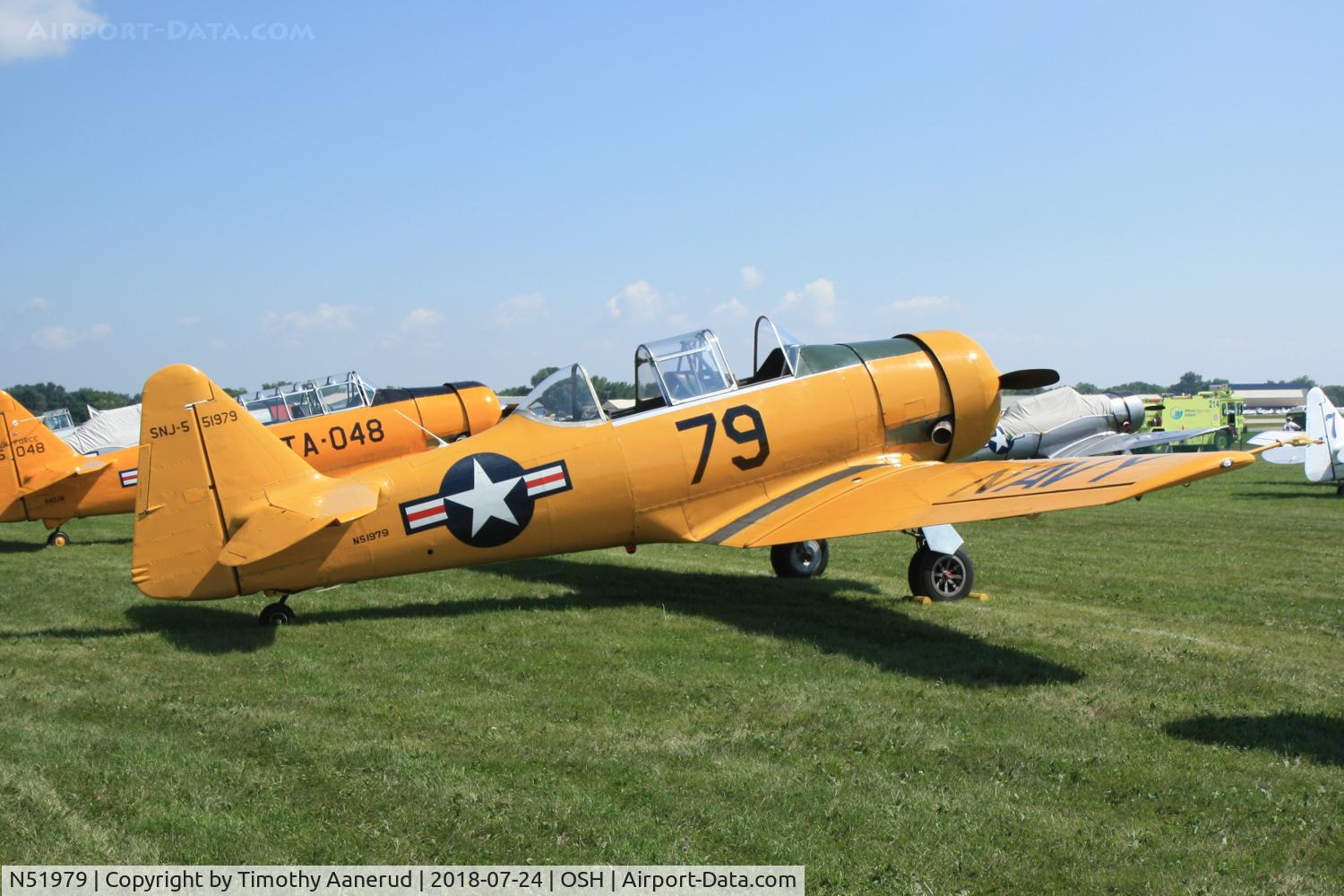N51979, 1944 North American SNJ-5 Texan Texan C/N 51979, 1944 North American SNJ-5 Texan, c/n: 51979