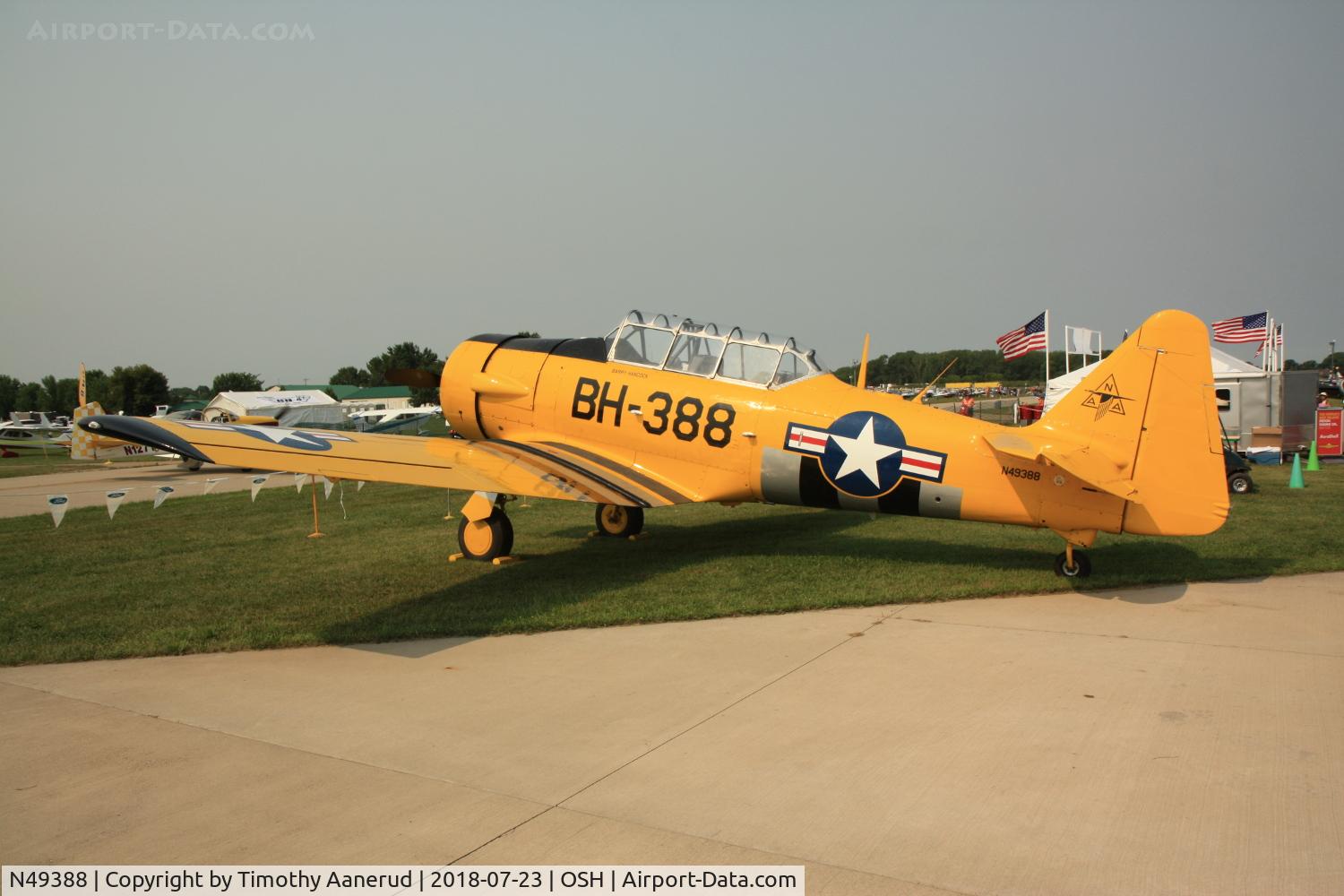 N49388, 1950 North American T-6G Texan C/N 168-169, 1950 North American T-6G Texan, c/n: 168-169