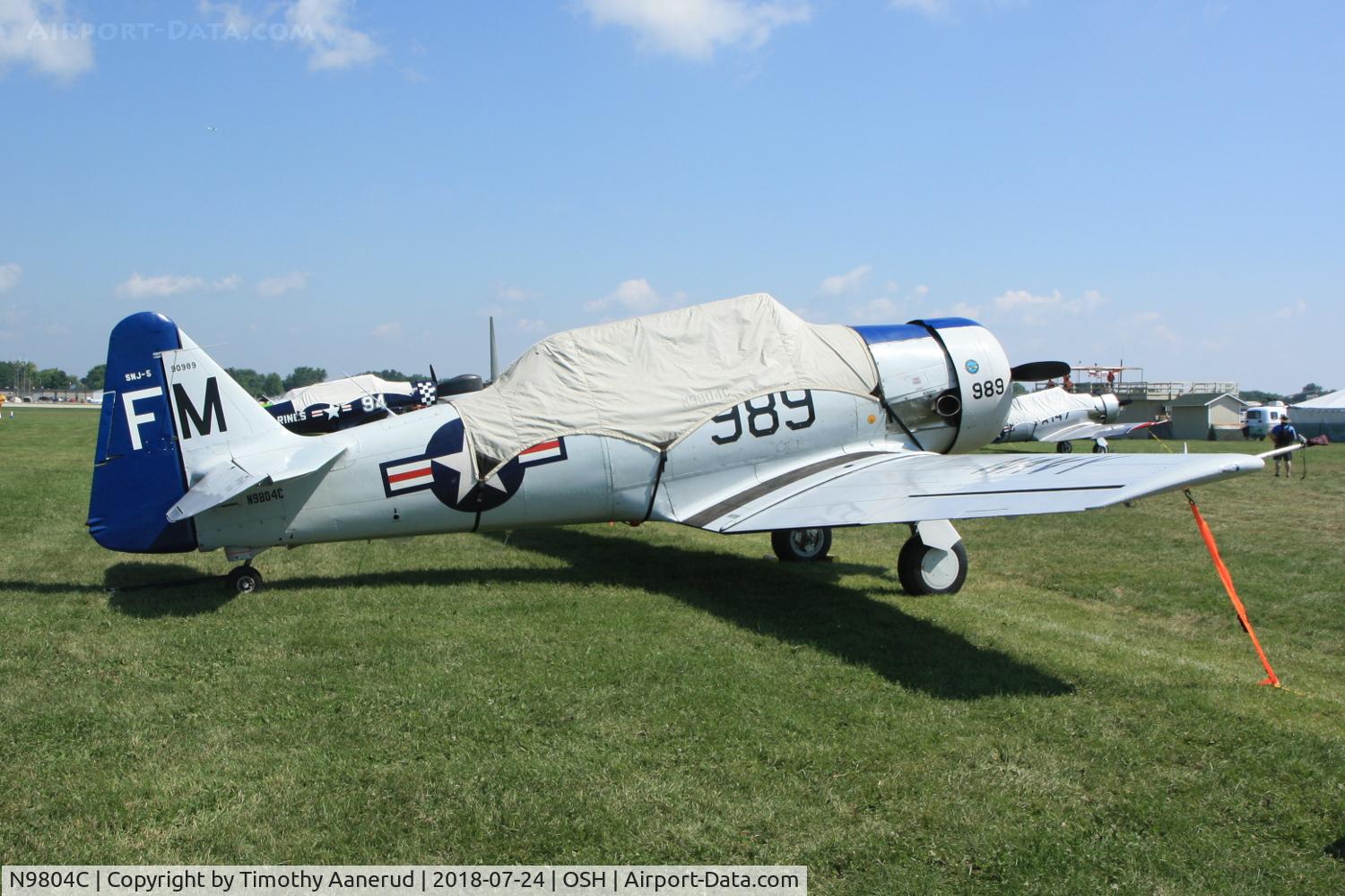 N9804C, 1958 North American SNJ-5C Texan Texan C/N 121-41840, 1958 North American SNJ-5C Texan, c/n: 121-41840
