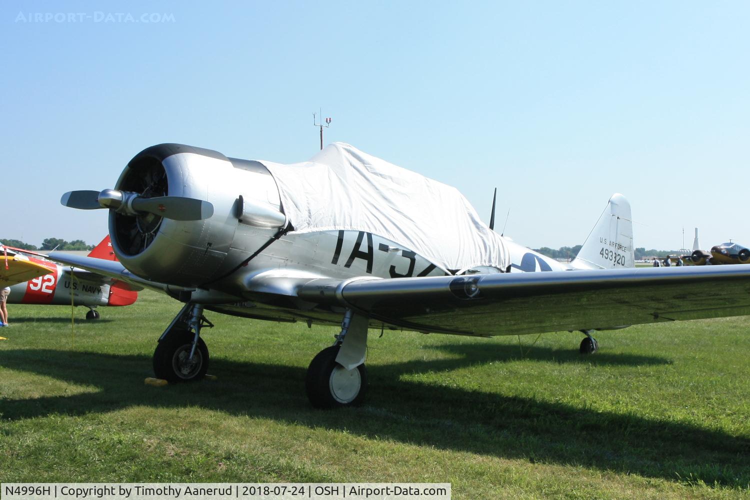 N4996H, 1951 North American T-6G Texan C/N 168-424, 1951 North American T-6G Texan, c/n: 168-424