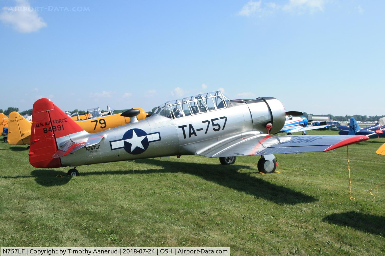 N757LF, 1944 North American AT-6D Texan C/N 84991, 1944 North American AT-6D Texan, c/n: 84991