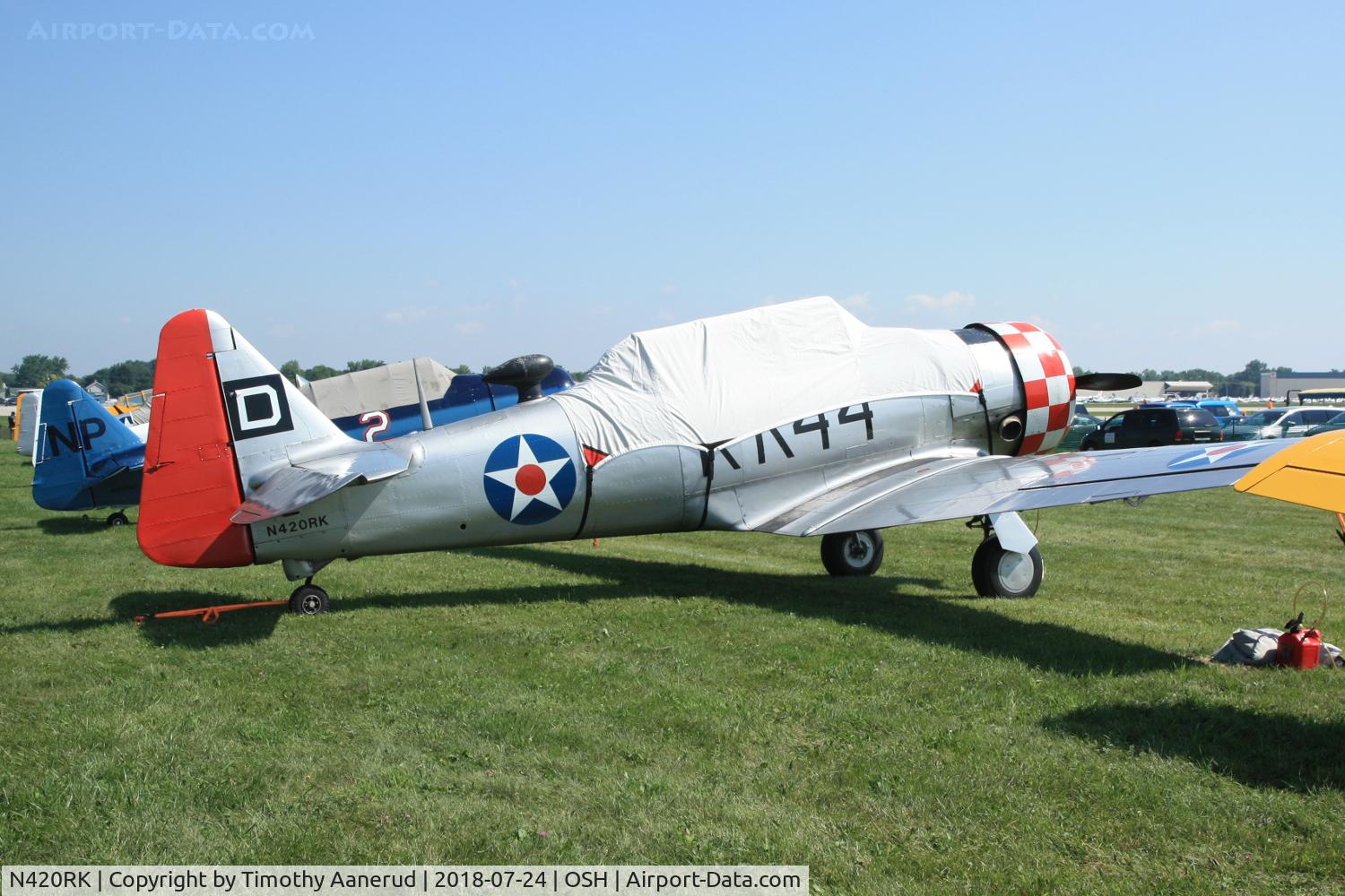 N420RK, 1942 North American AT-6D Texan C/N 42-84933, 1942 North American AT-6D Texan, c/n: 42-84933