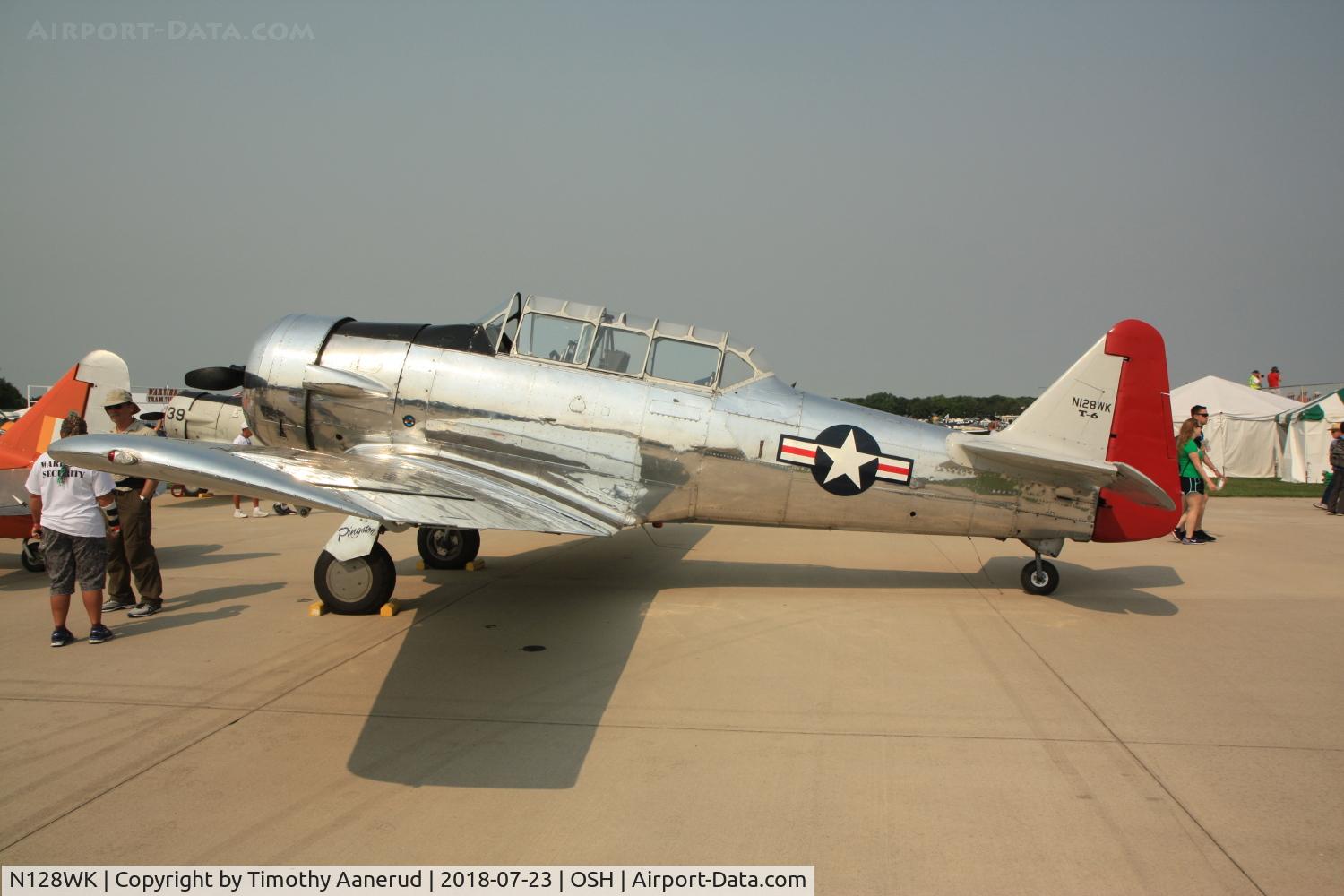 N128WK, 1952 North American AT-6G Texan C/N 168-102 (49-2998), 1952 North American AT-6G, c/n: 168-102 (49-2998)