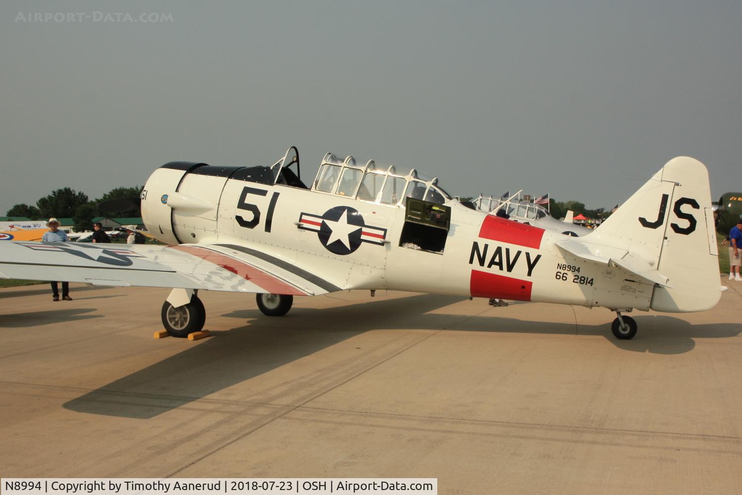N8994, 1943 Noorduyn AT-16 Harvard II C/N 66-2814, 1943 Noorduyn AT-16 Harvard II, c/n: 66-2814