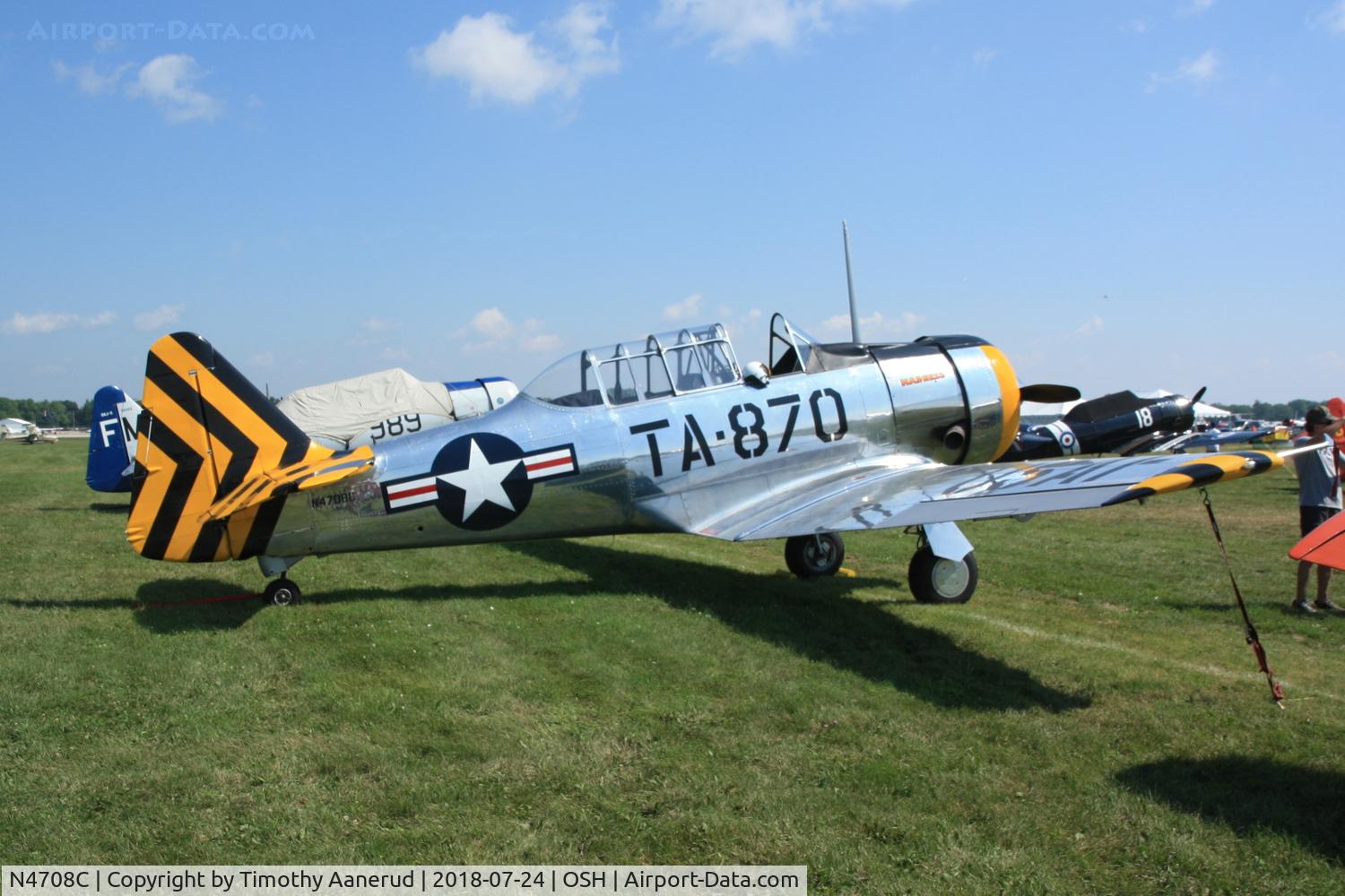 N4708C, 1941 North American AT-6F Texan C/N F48-1870, 1941 North American AT-6F Texan, c/n: F48-1870