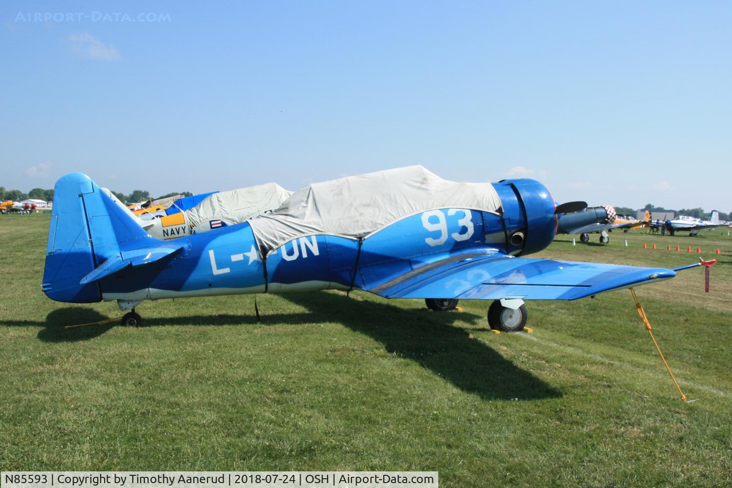 N85593, 1957 North American AT-6D Texan C/N 121-42415, 1957 North American AT-6D Texan, c/n: 121-42415