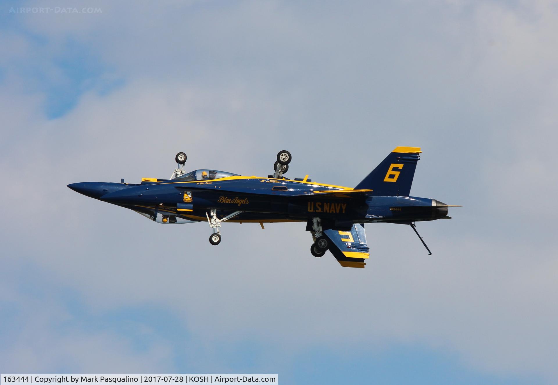163444, 1987 McDonnell Douglas F/A-18C Hornet C/N 0648/C015, McDonnell Douglas F/A-18C