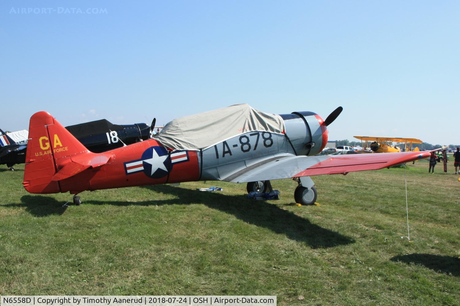 N6558D, 1943 Noorduyn AT-16 Harvard II C/N 66-2611, 1943 Noorduyn AT-16 Harvard II, c/n: 66-2611