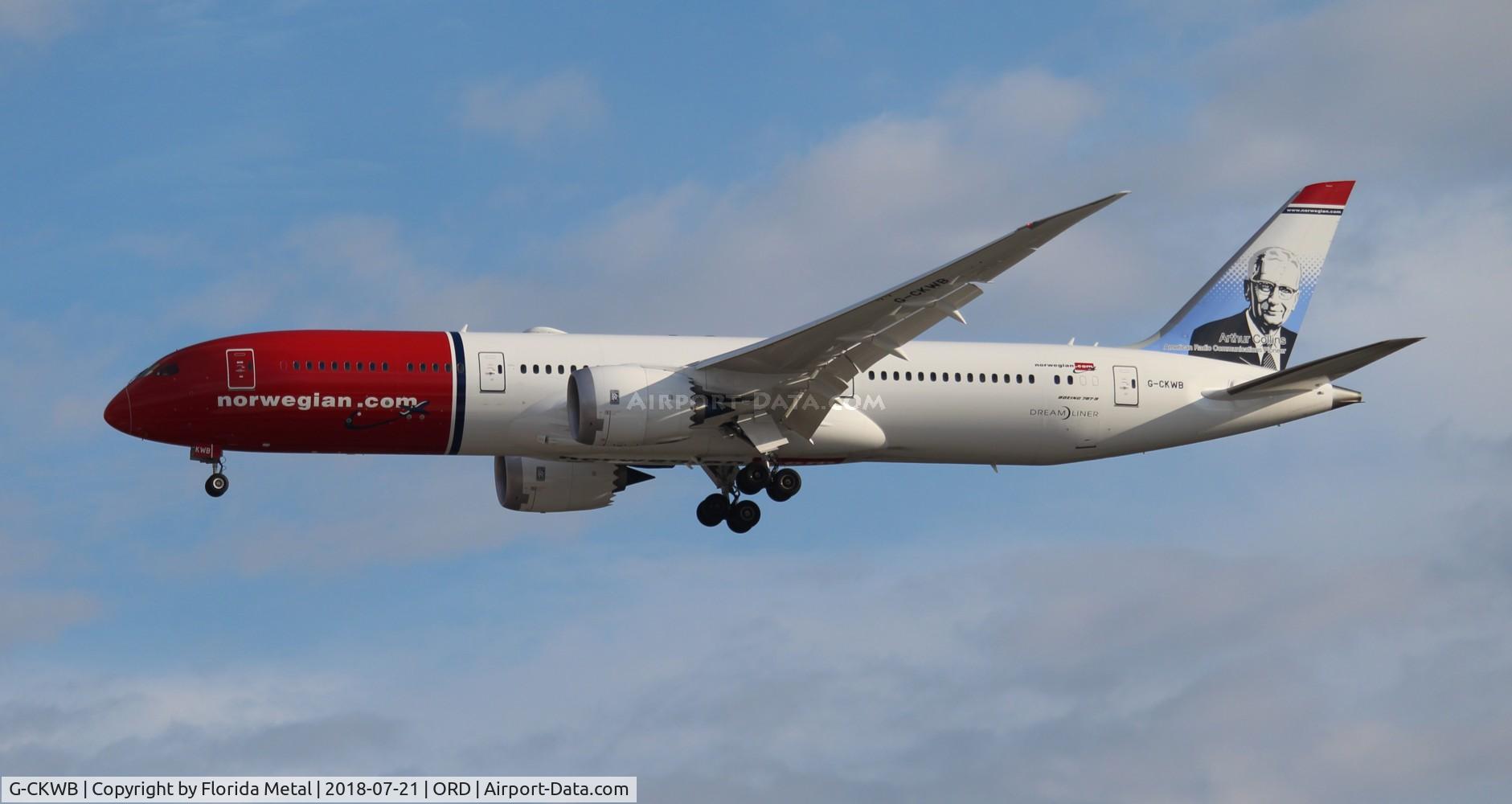 G-CKWB, 2018 Boeing 787-9 Dreamliner C/N 38788, Arthur Collins