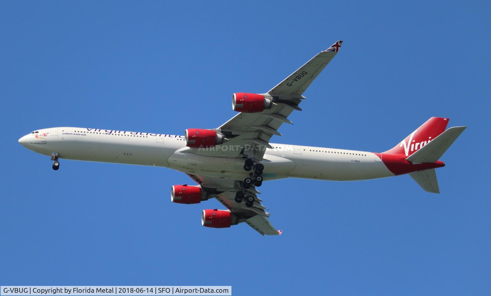 G-VBUG, 2007 Airbus A340-642 C/N 804, Virgin