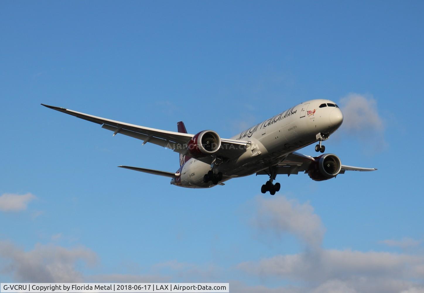 G-VCRU, 2015 Boeing 787-9 Dreamliner C/N 37972, Virgin
