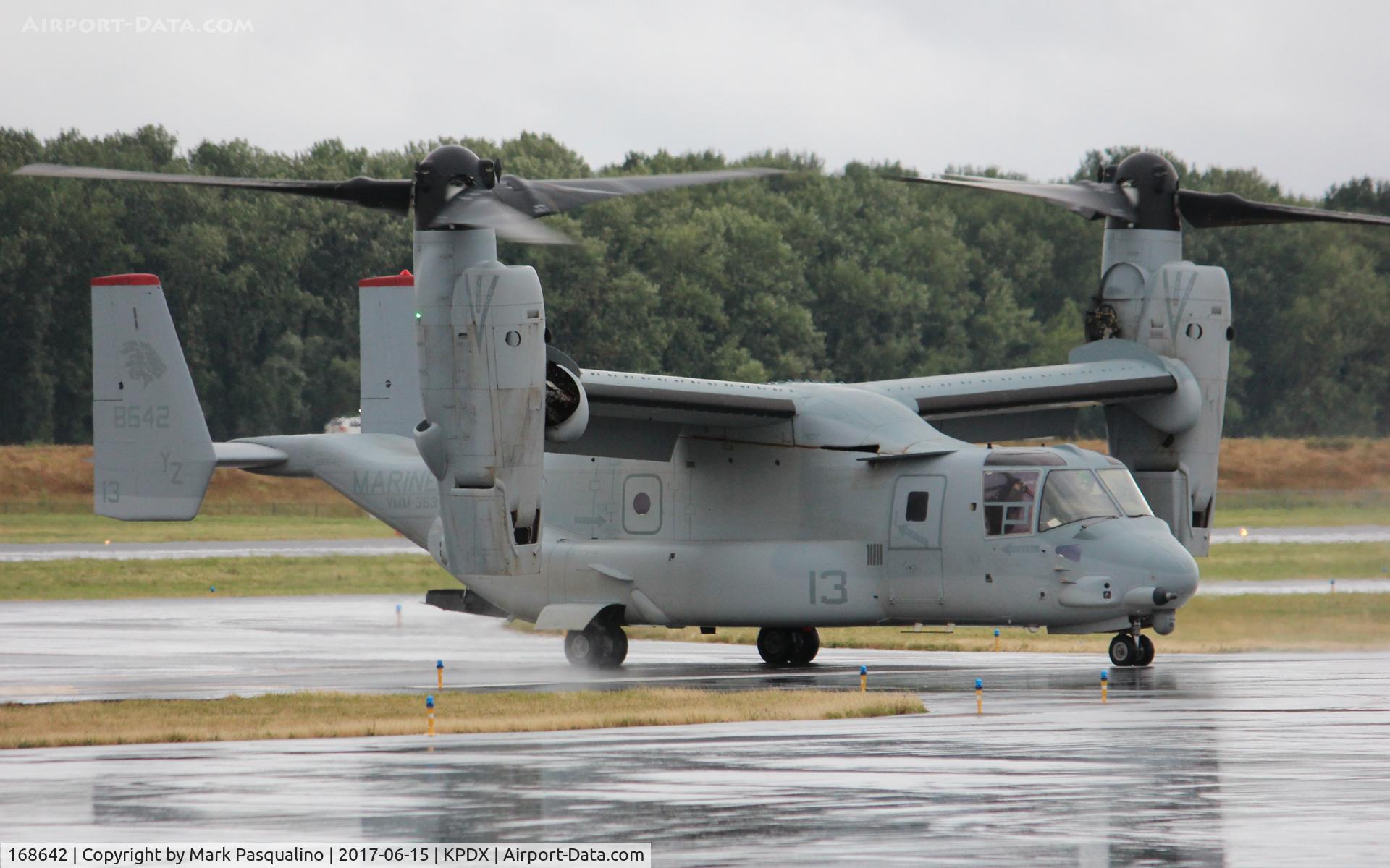 168642, Bell-Boeing MV-22B Osprey C/N DO297, Bell Boeing MV-22B