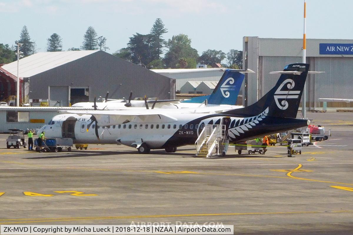ZK-MVD, 2013 ATR 72-600 C/N 1117, At Auckland