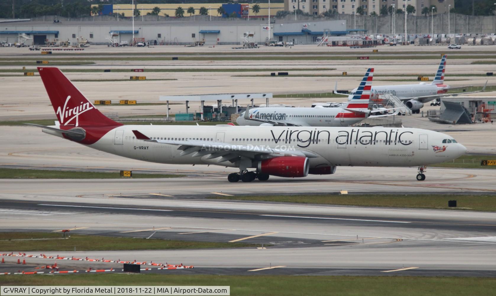 G-VRAY, 2012 Airbus A330-343X C/N 1296, Virgin