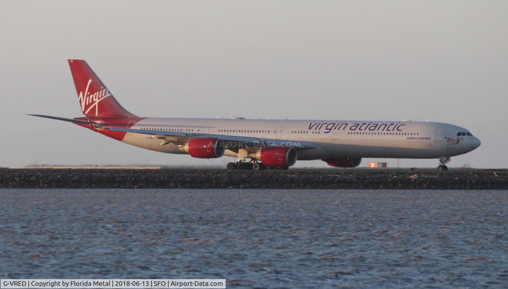 G-VRED, 2006 Airbus A340-642 C/N 768, Virgin