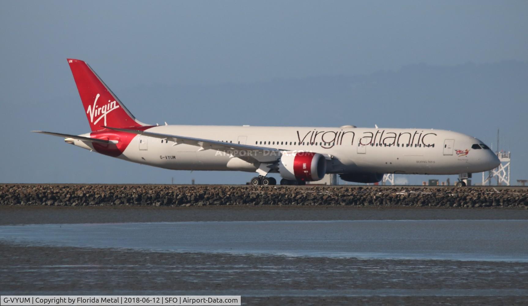 G-VYUM, 2015 Boeing 787-9 Dreamliner Dreamliner C/N 37970, Virgin