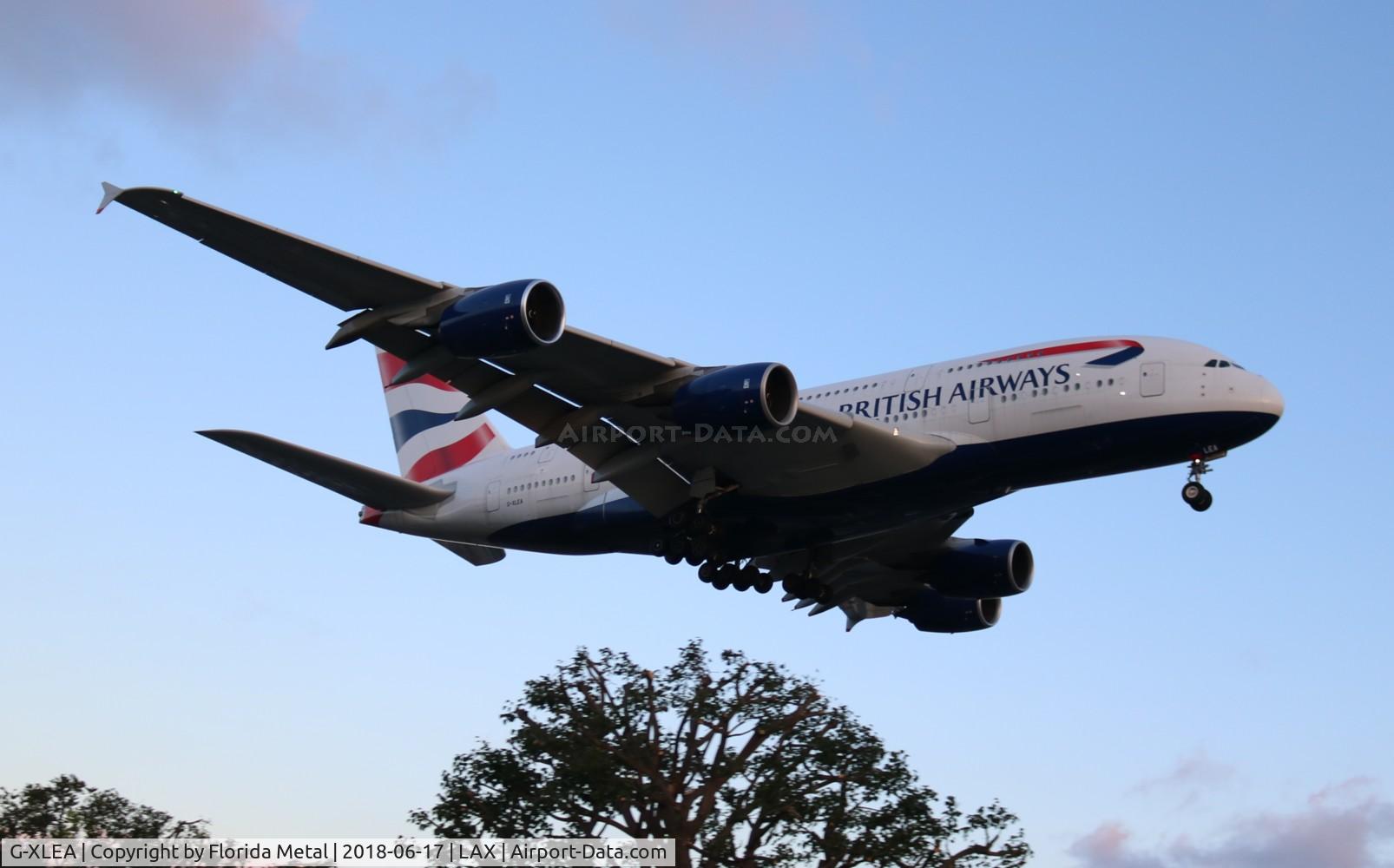 G-XLEA, 2012 Airbus A380-841 C/N 095, British