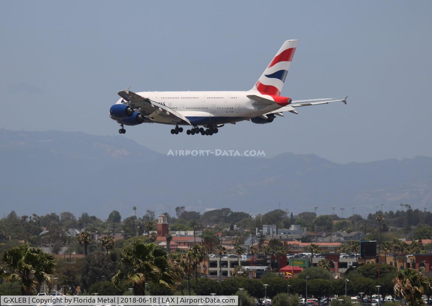G-XLEB, 2013 Airbus A380-841 C/N 121, British