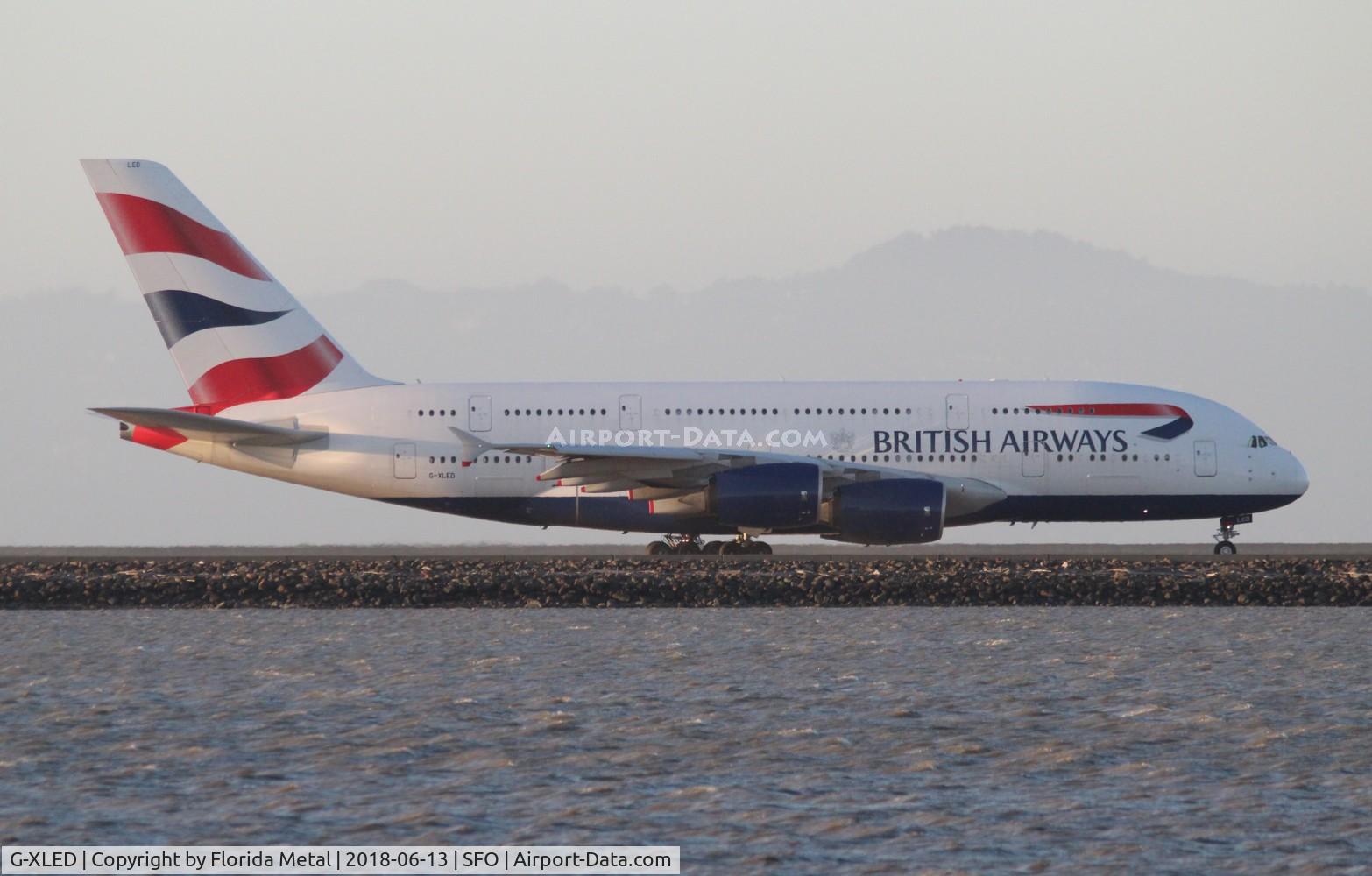 G-XLED, 2013 Airbus A380-841 C/N 144, British