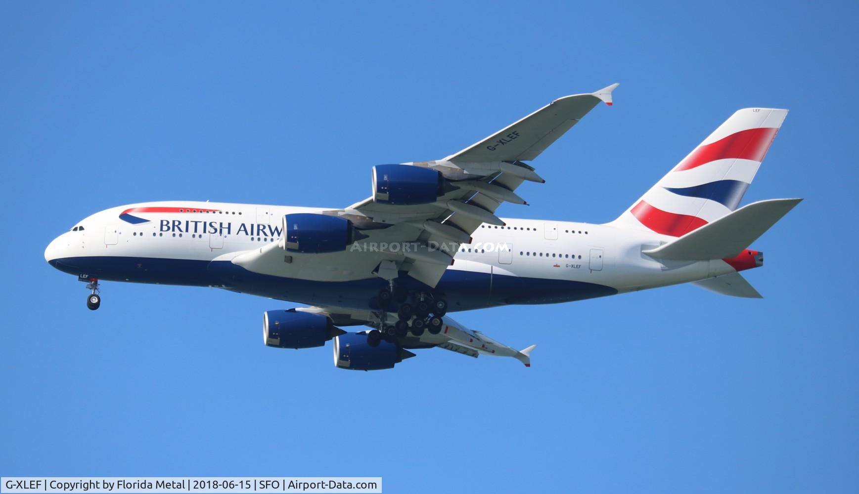 G-XLEF, 2013 Airbus A380-841 C/N 151, British