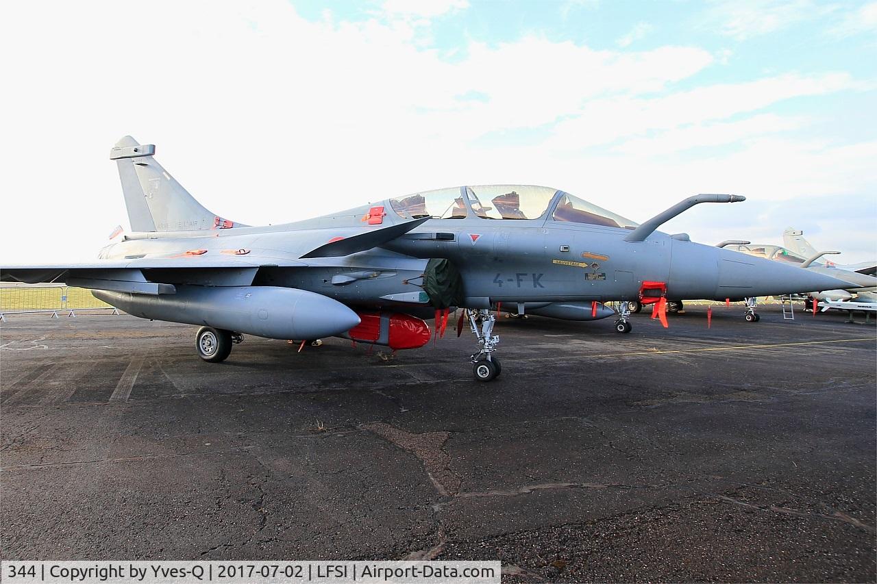 344, Dassault Rafale B C/N 344, Dassault Rafale B, Static display, St Dizier-Robinson Air Base 113 (LFSI) Open day 2017