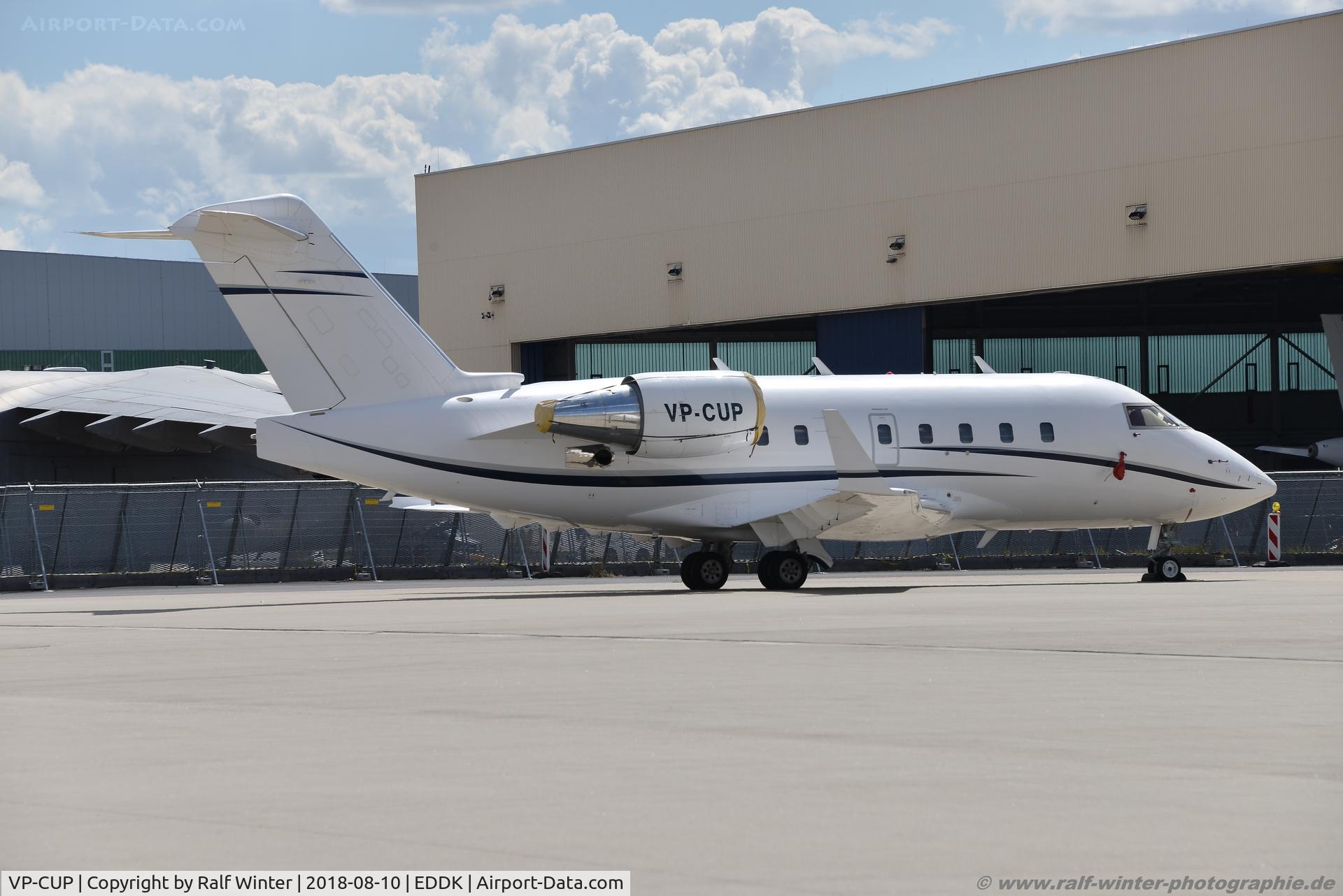 VP-CUP, 1999 Bombardier Challenger 604 (CL-600-2B16) C/N 5403, Bombardier CL-600-2B16 Challenger 604 - Private - 5403 - VP-CUP - 10.08.2018 - CGN