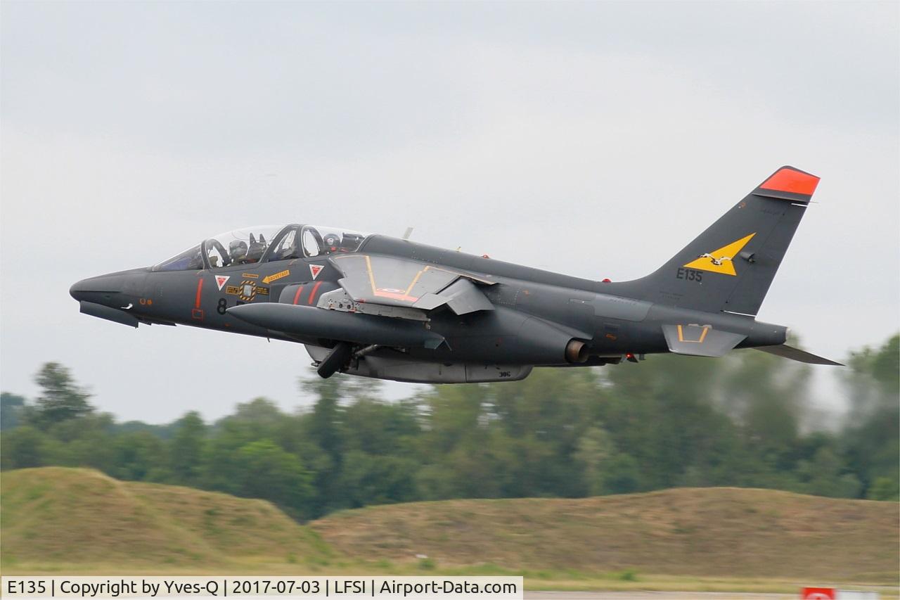 E135, Dassault-Dornier Alpha Jet E C/N E135, Dassault-Dornier Alpha Jet E, Take off rwy 29, St Dizier-Robinson Air Base 113 (LFSI) Open day 2017
