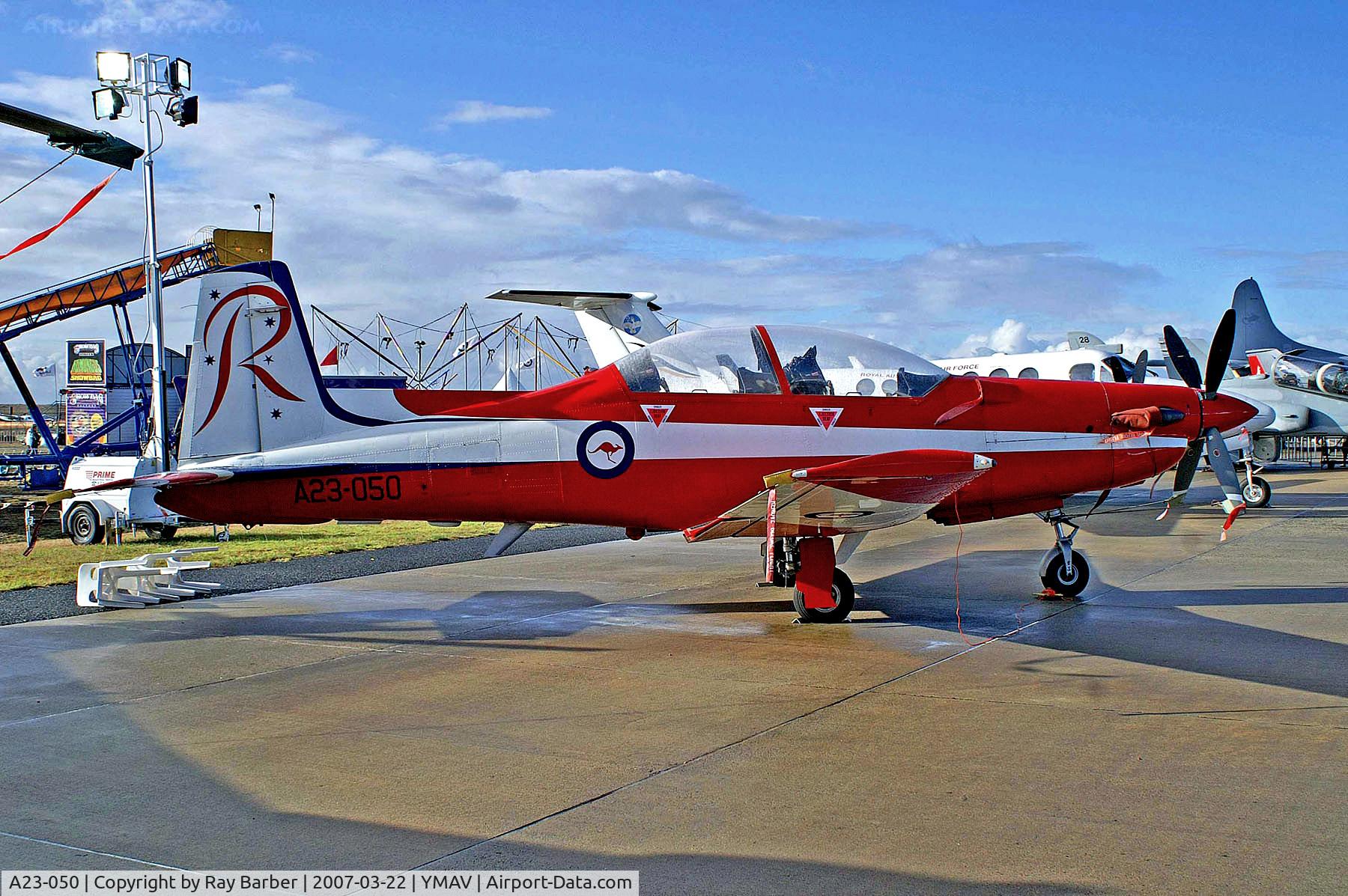 A23-050, Pilatus PC-9A C/N 550, A23-050   Pilatus PC-9A [550] (Royal Australian Air Force) Avalon~VH 22/03/2007
