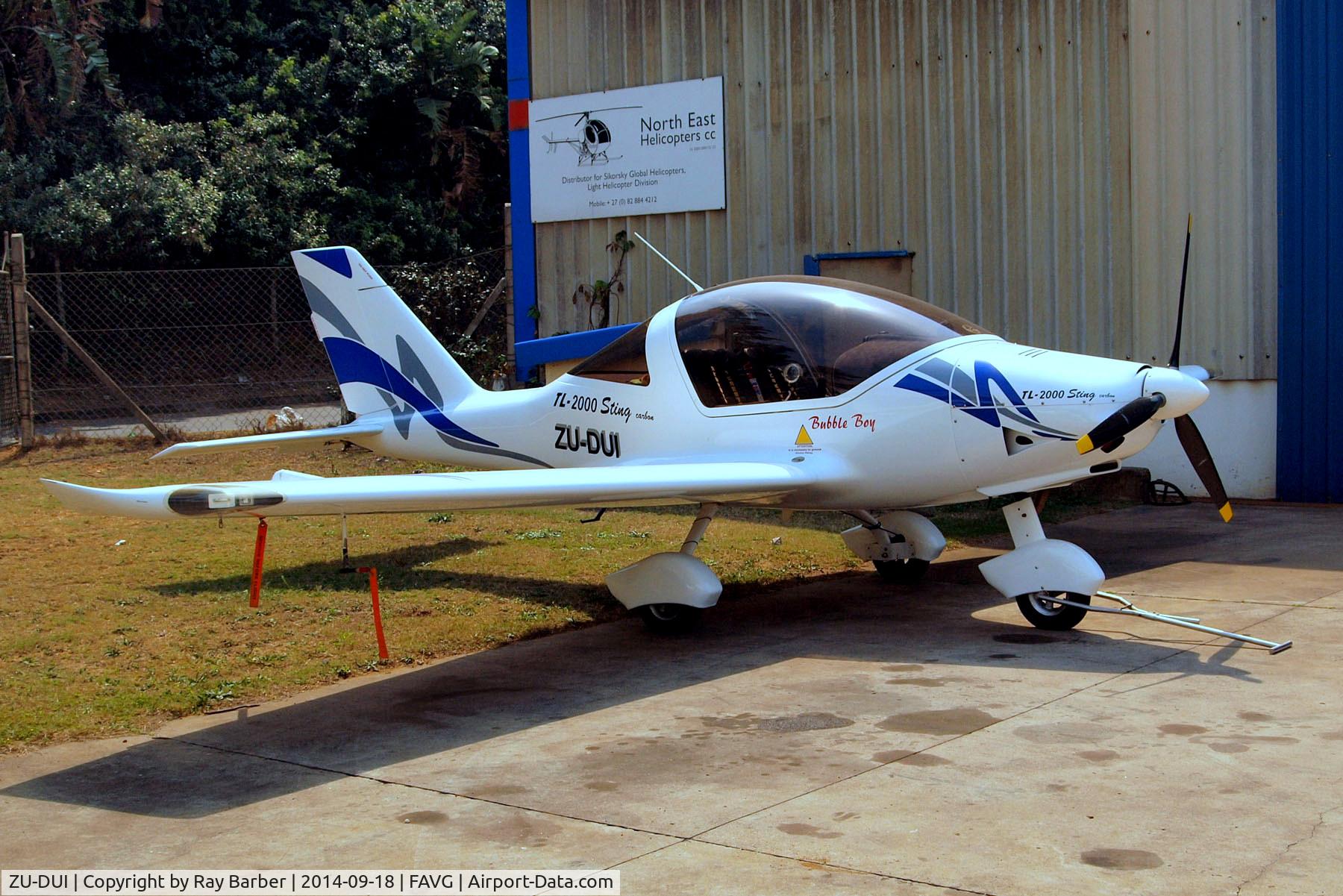 ZU-DUI, 2005 TL Ultralight TL-2000 Sting C/N 05ST110, ZU-DUI   TL Ultralight TL-2000 Sting [05ST110] Durban-Virginia~ZS 18/09/2014