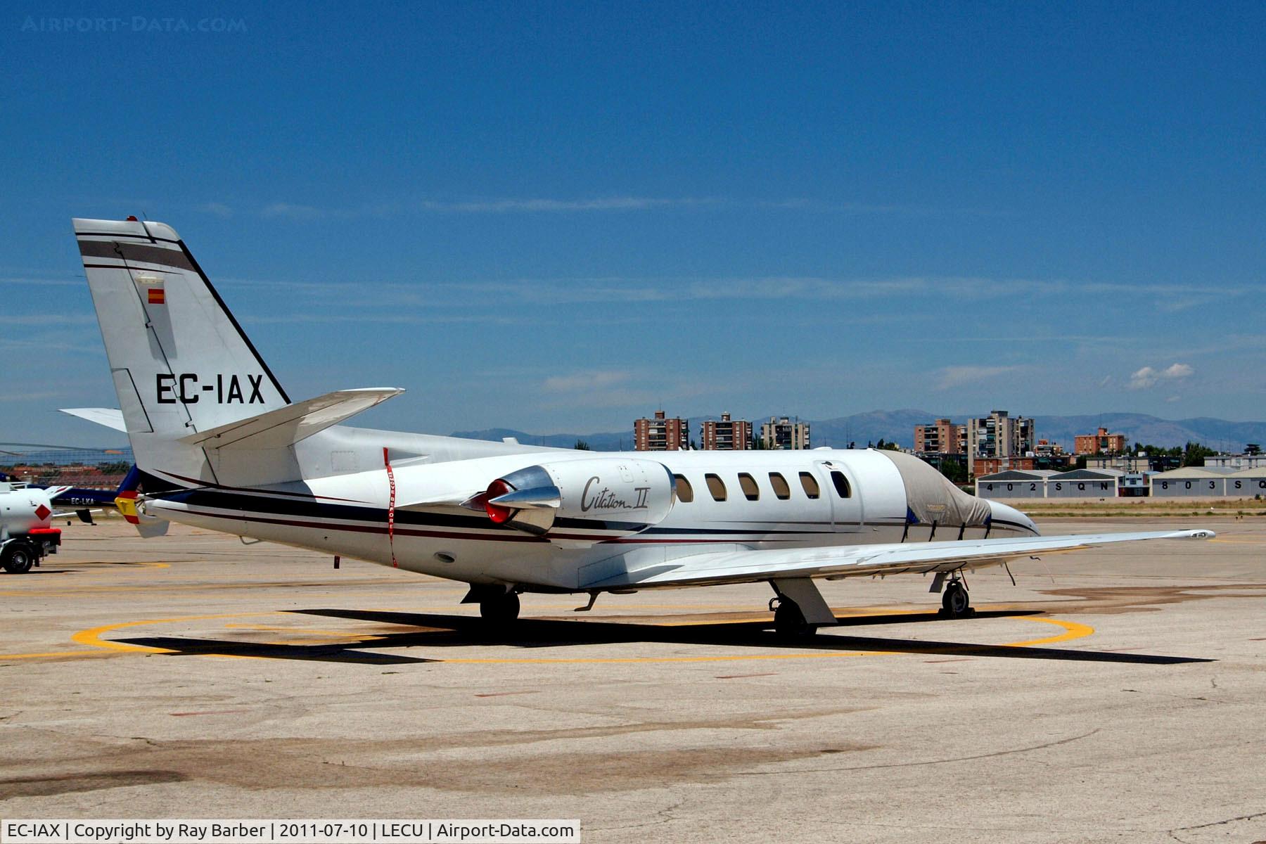 EC-IAX, 1980 Cessna 550 Citation II C/N 550-0156, EC-IAX   Cessna Citation II [550-0156] (Cuerpa Nacional de Policia / Spanish Police) Cuatro Vientos~EC 10/07/2011