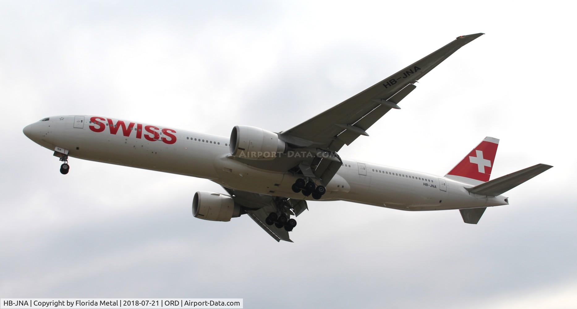 HB-JNA, 2015 Boeing 777-3DE/ER C/N 44582, Swiss