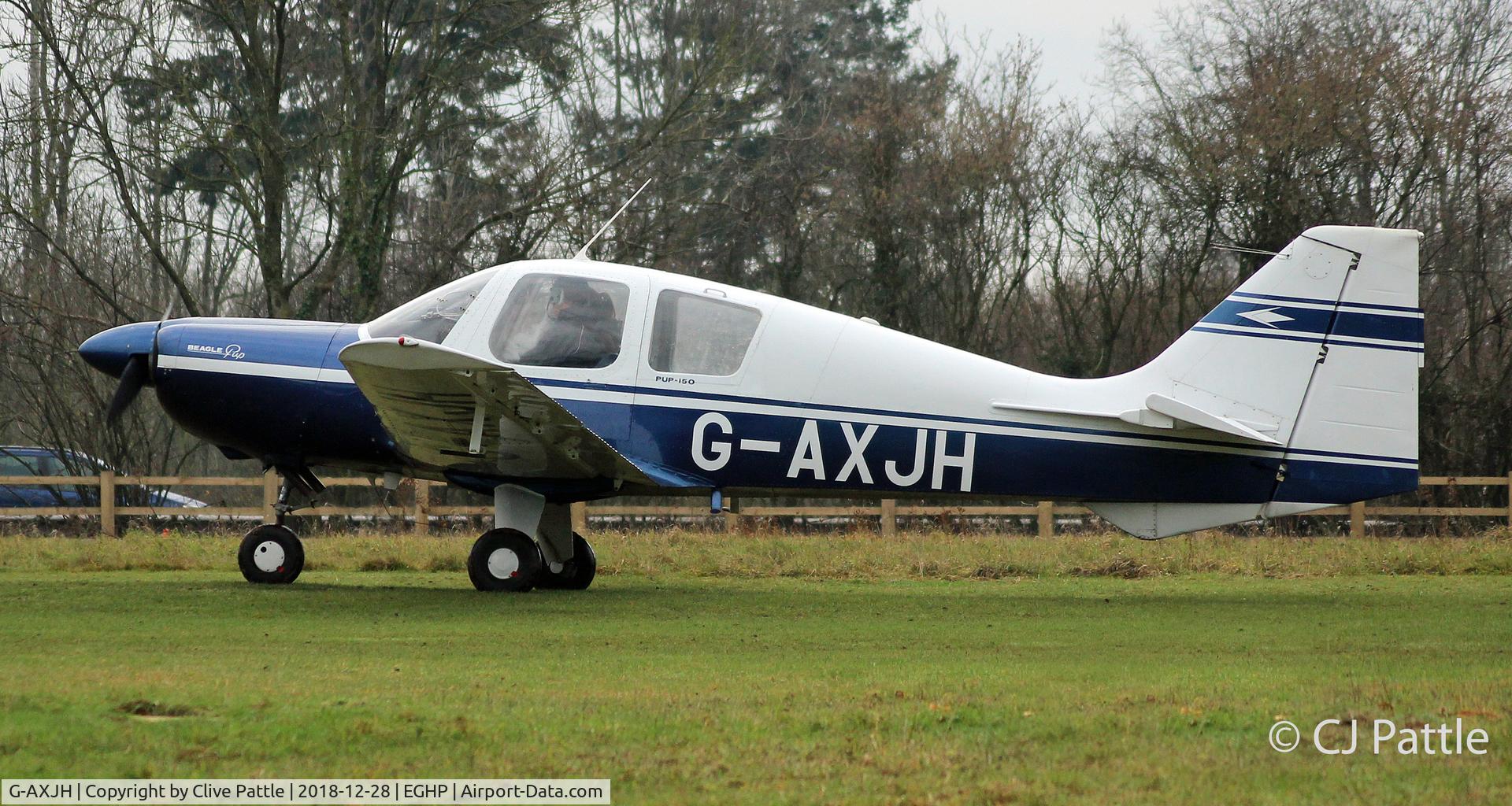G-AXJH, 1969 Beagle B-121 Pup Series 2 (Pup 150) C/N B121-089, In action at Popham