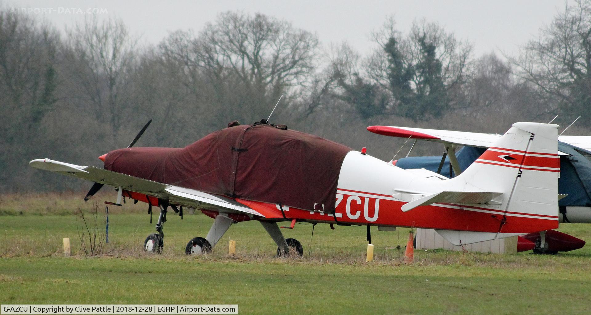 G-AZCU, 1970 Beagle B-121 Pup Series 1 (Pup 100) C/N B121-162, Under wraps at Popham
