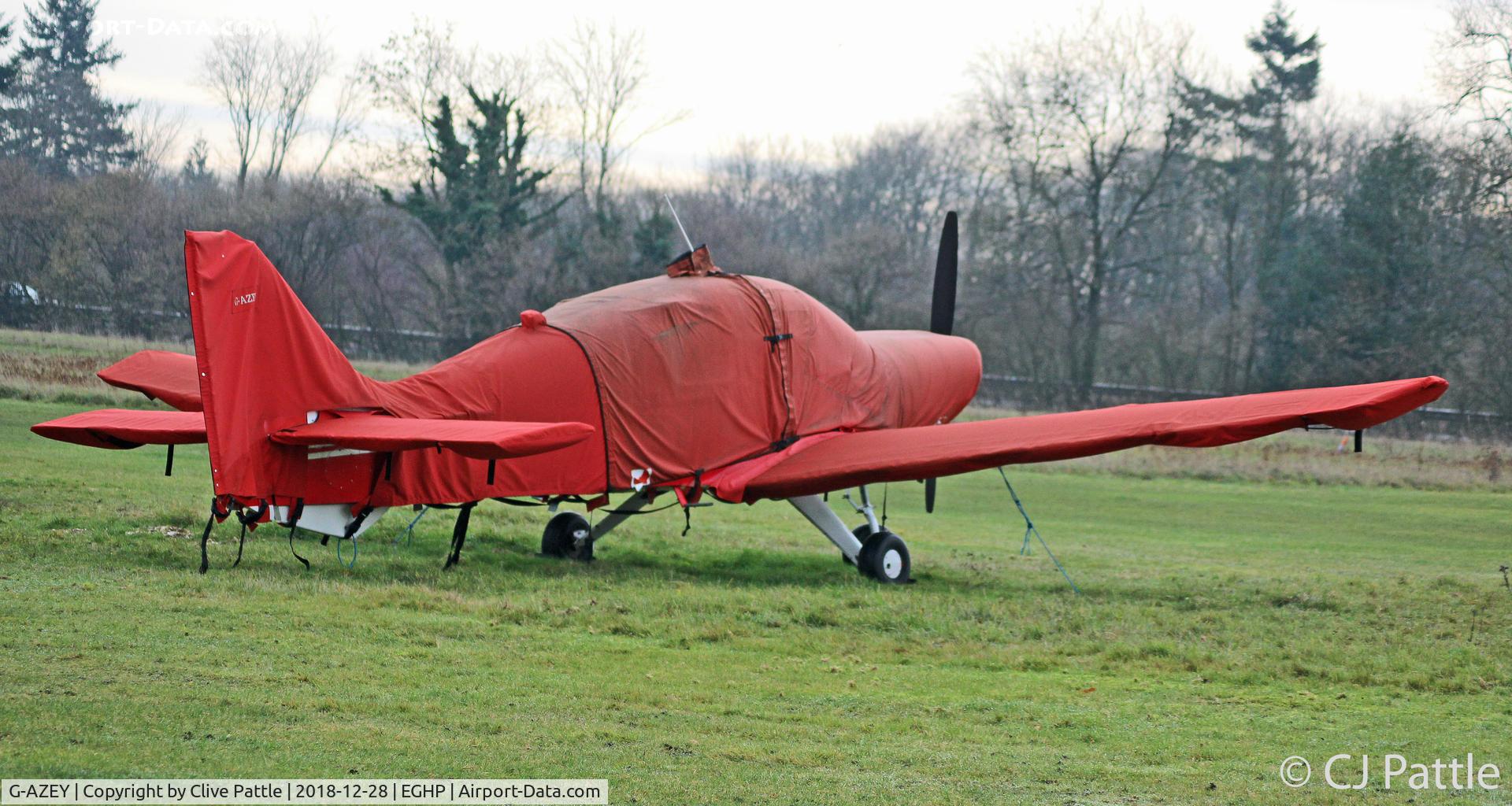G-AZEY, 1969 Beagle B-121 Pup Series 2 (Pup 150) C/N B121-136, Under wraps at Popham