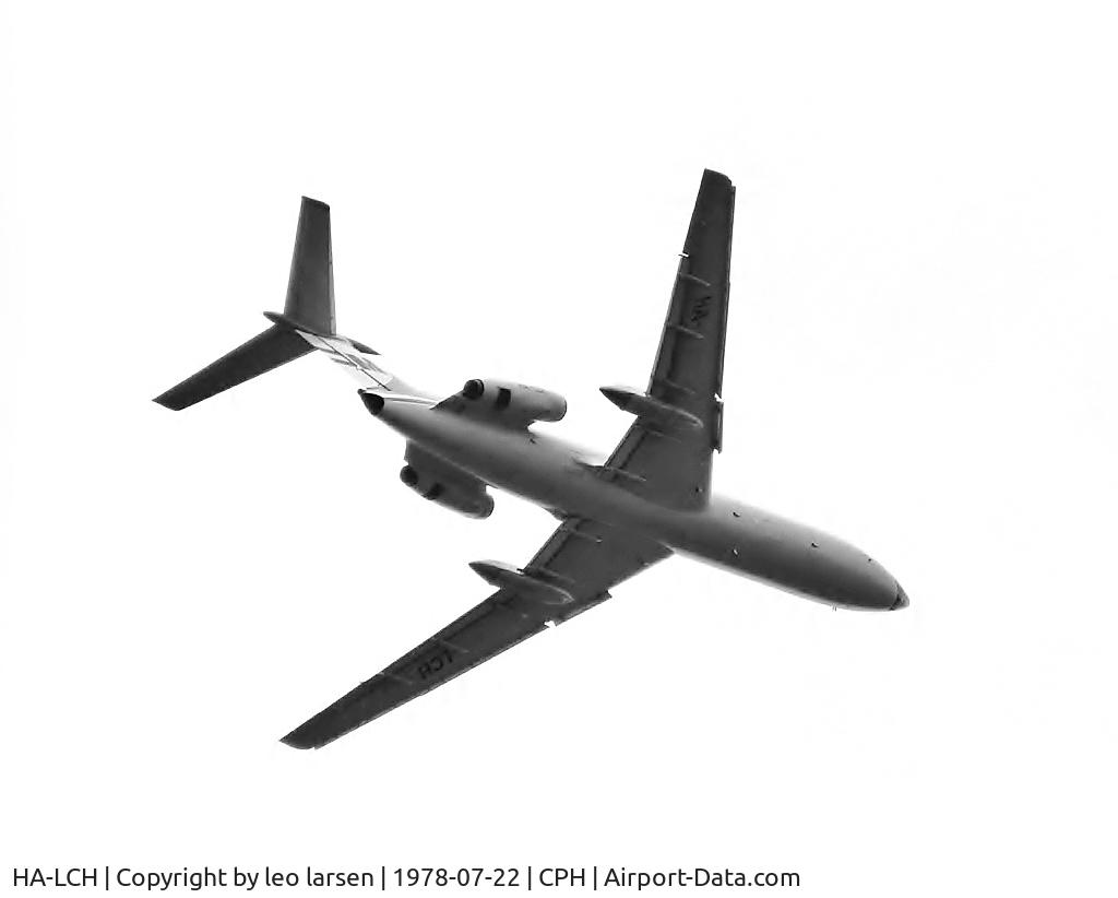HA-LCH, 1975 Tupolev Tu-154B-2 C/N 75A128, Copenhagen 22.7.1978