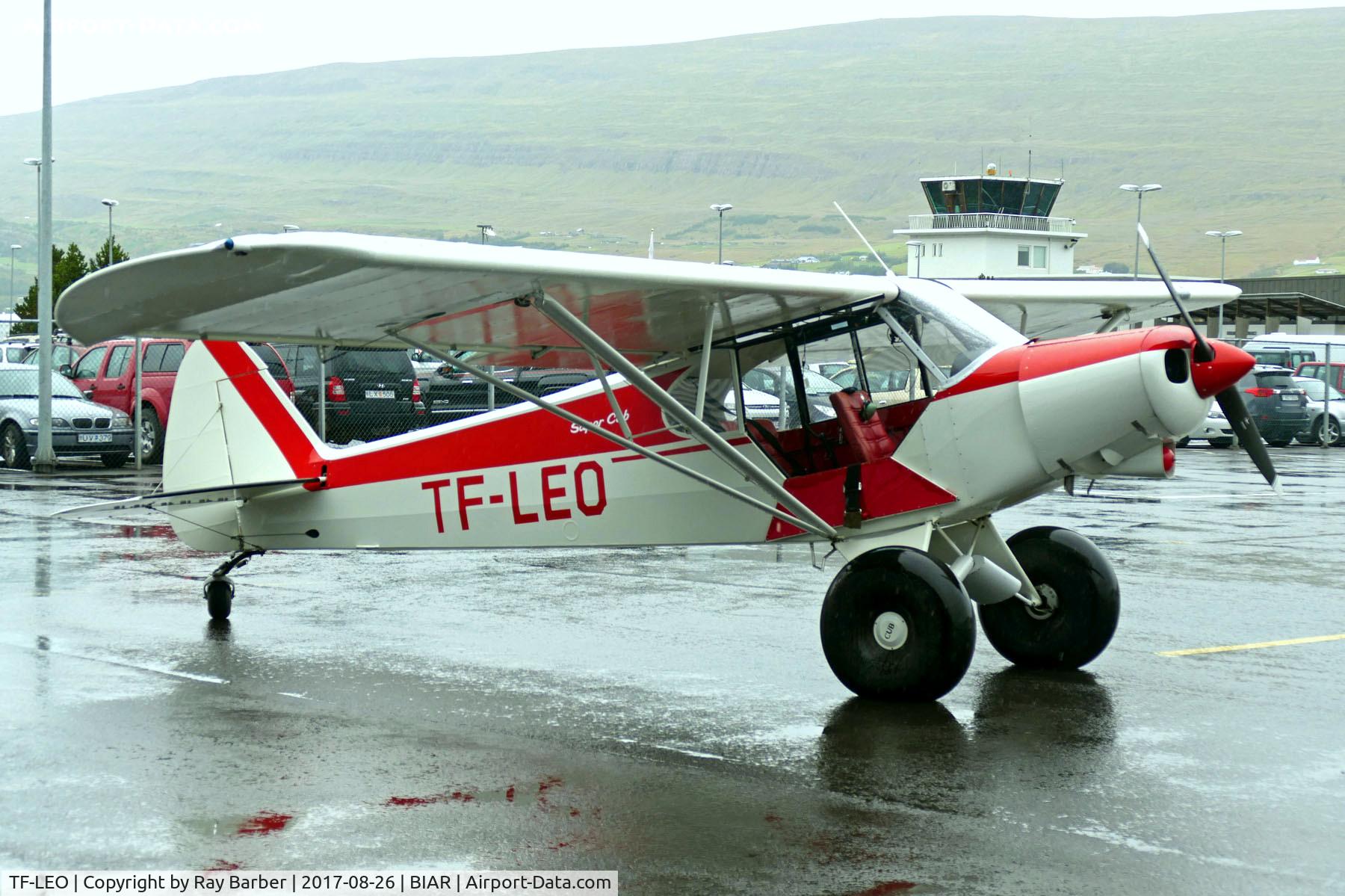 TF-LEO, Piper PA-18-150 Super Cub C/N 18-7509074, TF-LEO   Piper PA-18-150 Super Cub [18-7509074] (Flugsafn Islands) Akureyri~TF 26/08/2017
