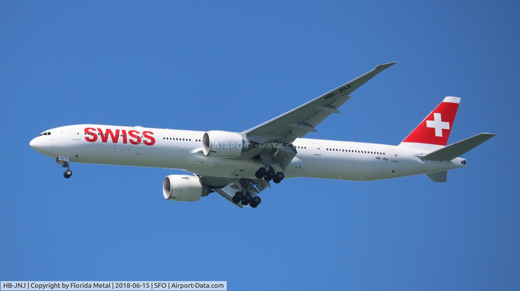 HB-JNJ, 2018 Boeing 777-3DE/ER C/N 62755, Swiss