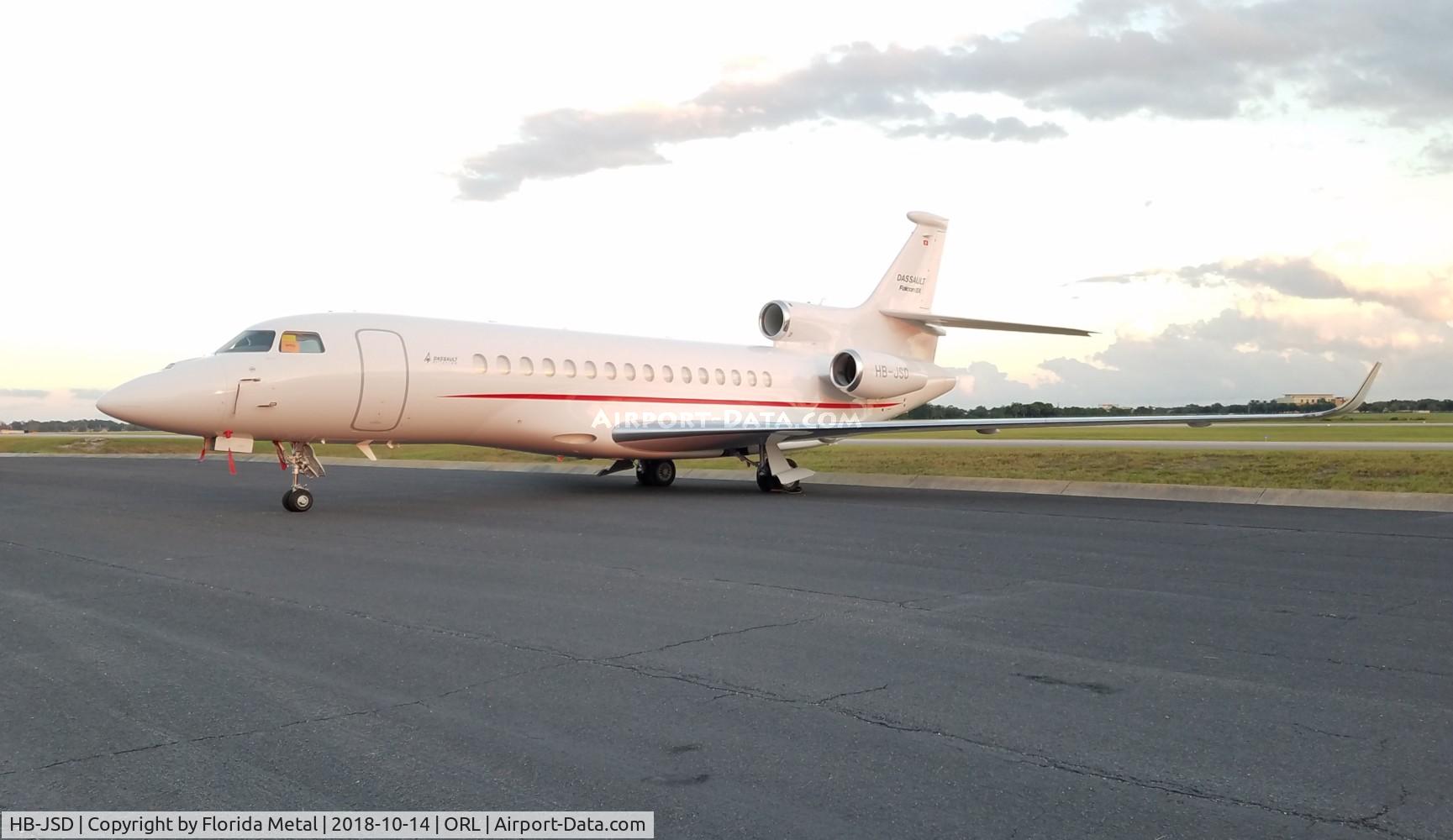 HB-JSD, Dassault Falcon 8X C/N 404, Falcon 8X
