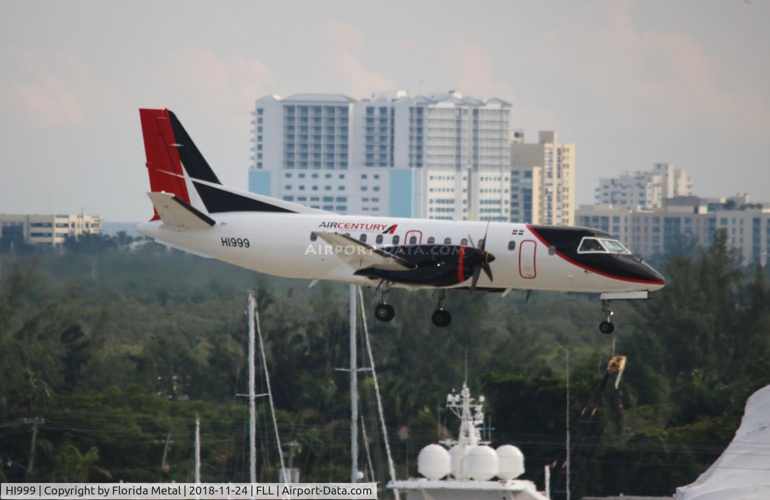 HI999, 1990 Saab 340B C/N 340B-203, Air Century