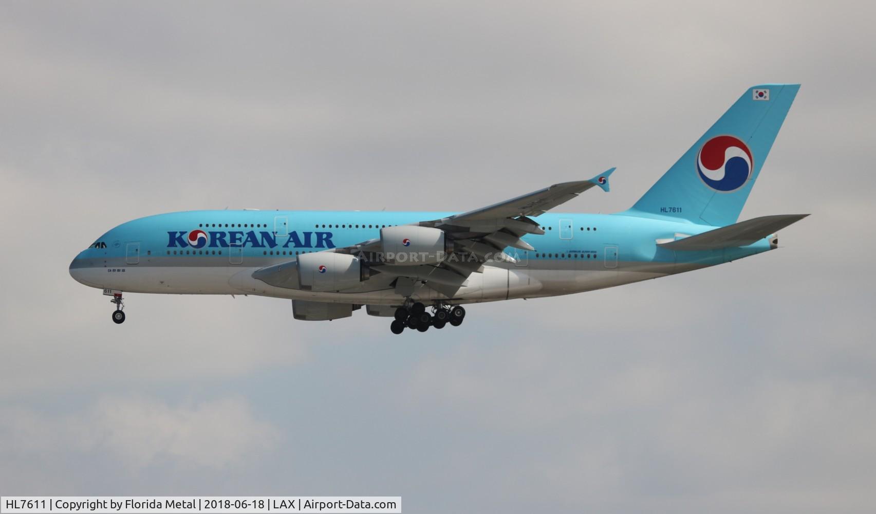 HL7611, 2010 Airbus A380-861 C/N 35, Korean Air