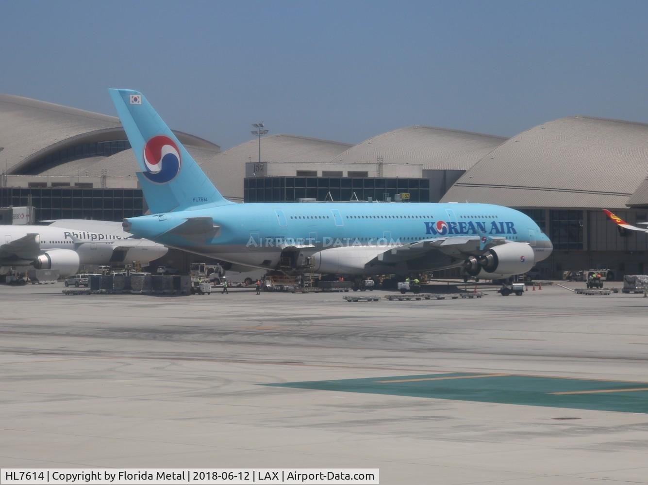 HL7614, 2011 Airbus A380-861 C/N 068, Korean