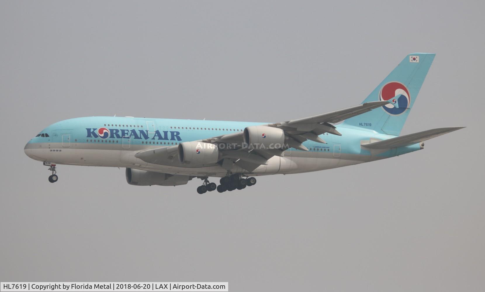 HL7619, 2012 Airbus A380-861 C/N 096, Korean