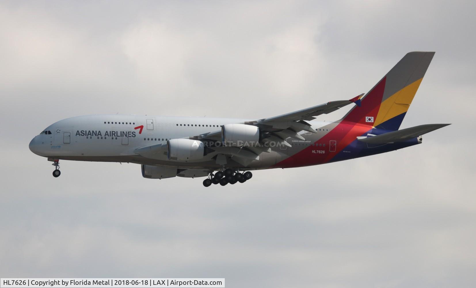 HL7626, 2013 Airbus A380-841 C/N 155, Asiana