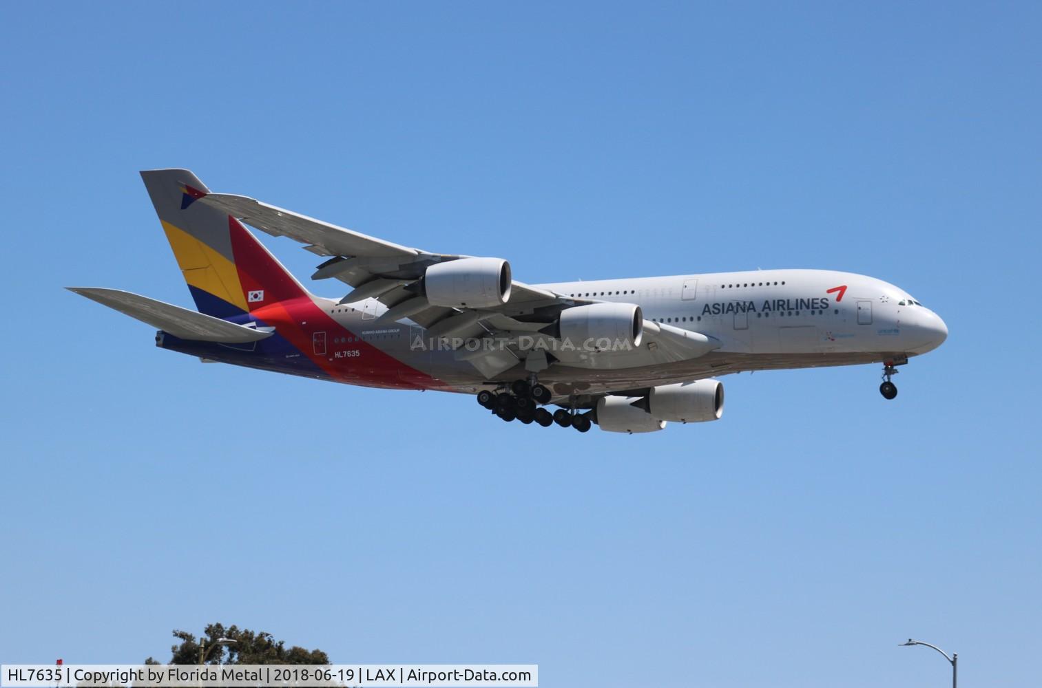 HL7635, 2015 Airbus A380-841 C/N 183, Asiana