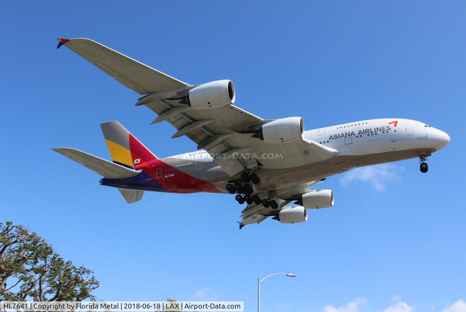 HL7641, 2016 Airbus A380-841 C/N 231, Asiana