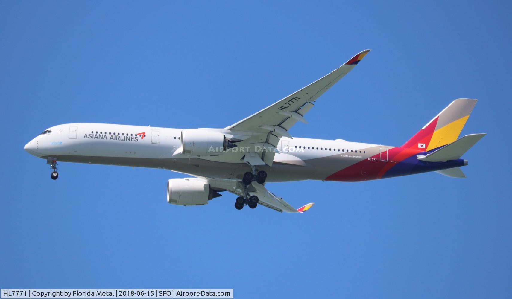 HL7771, 2018 Airbus A350-941 C/N 0198, Asiana